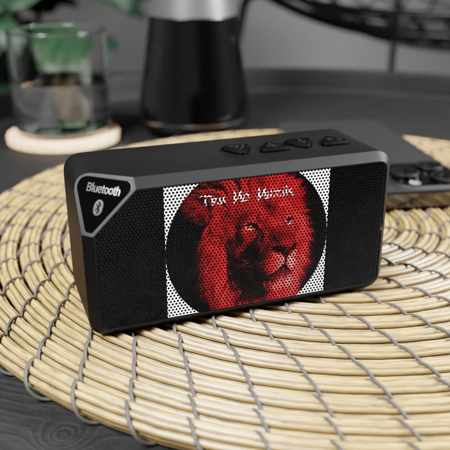 TRU MC MUZIK Jabba Bluetooth Speaker - Portable Wireless Speaker with Bold Design