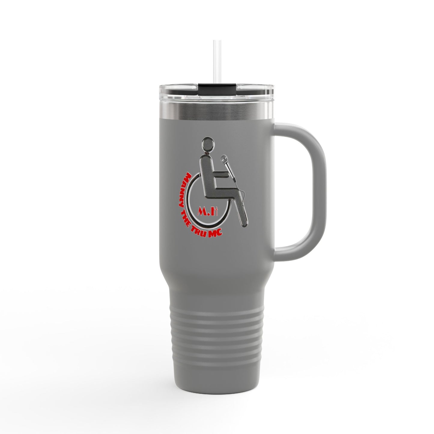 MANNY THE TRU MC Insulated Travel Mug - 40oz Adventure Companion with Fun Design