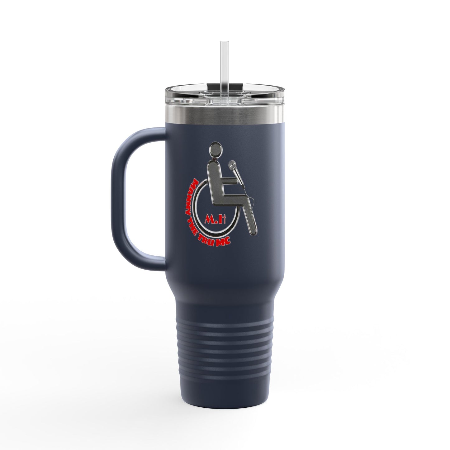 MANNY THE TRU MC Insulated Travel Mug - 40oz Adventure Companion with Fun Design