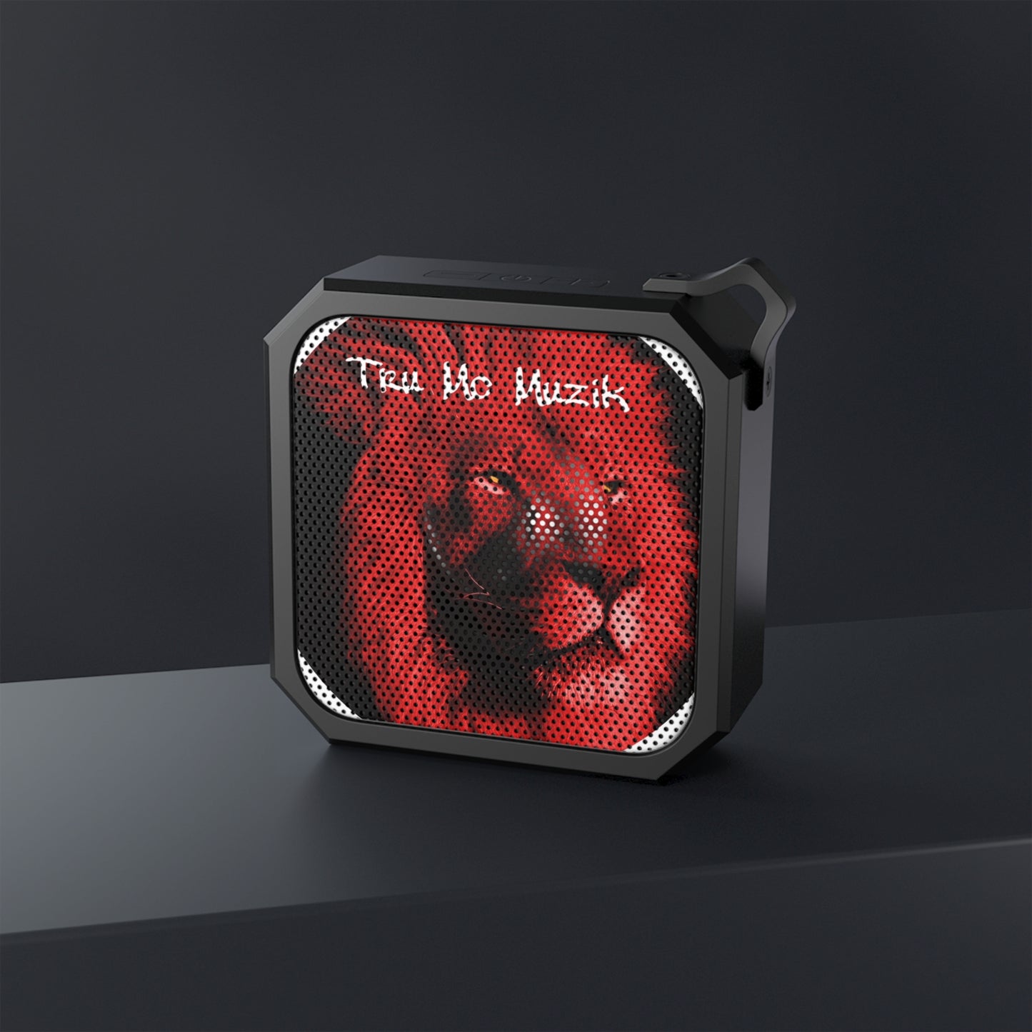 TRU MC MUZIK Portable Bluetooth Speaker with Lion Design - Perfect for Outdoor Adventures