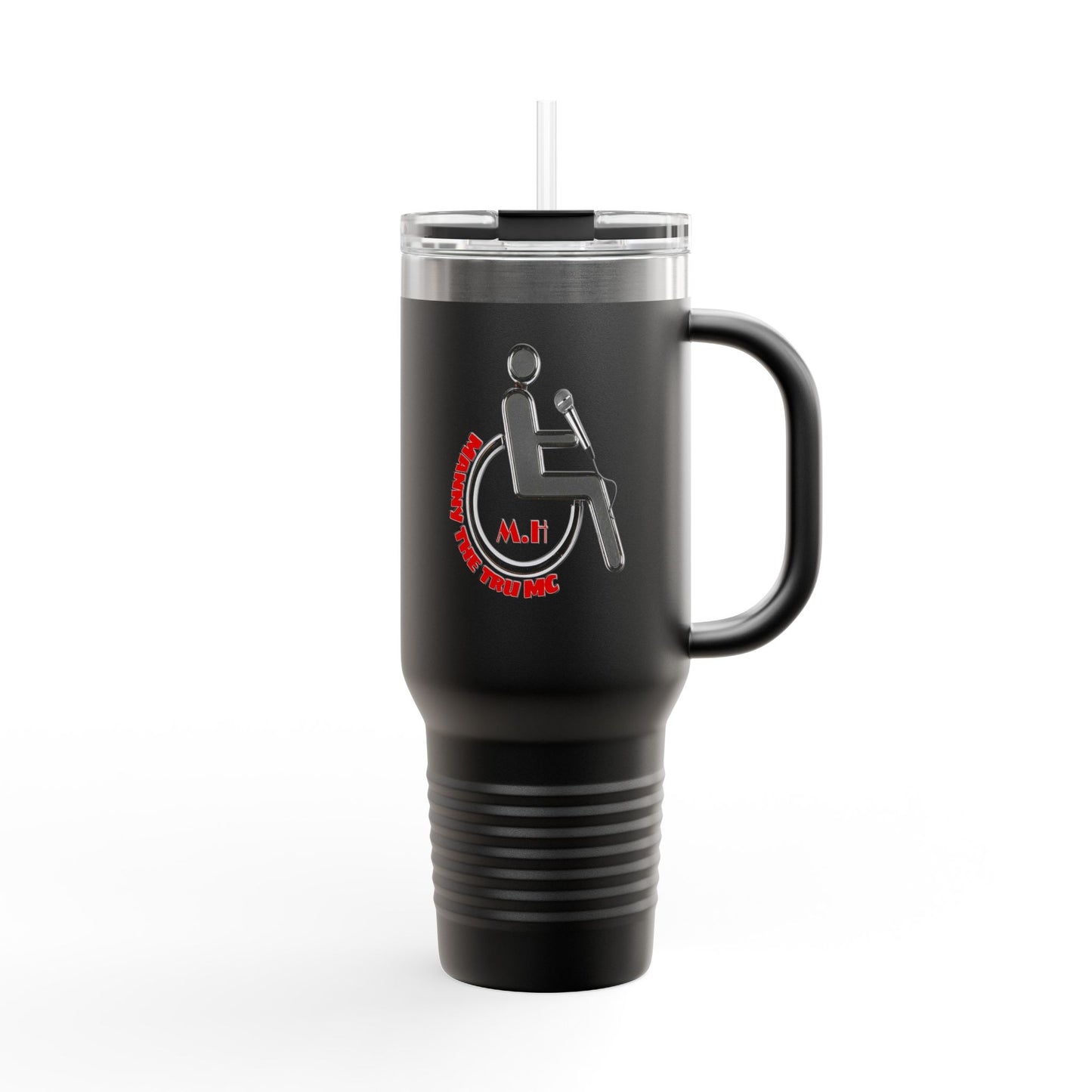 MANNY THE TRU MC Insulated Travel Mug - 40oz Adventure Companion with Fun Design