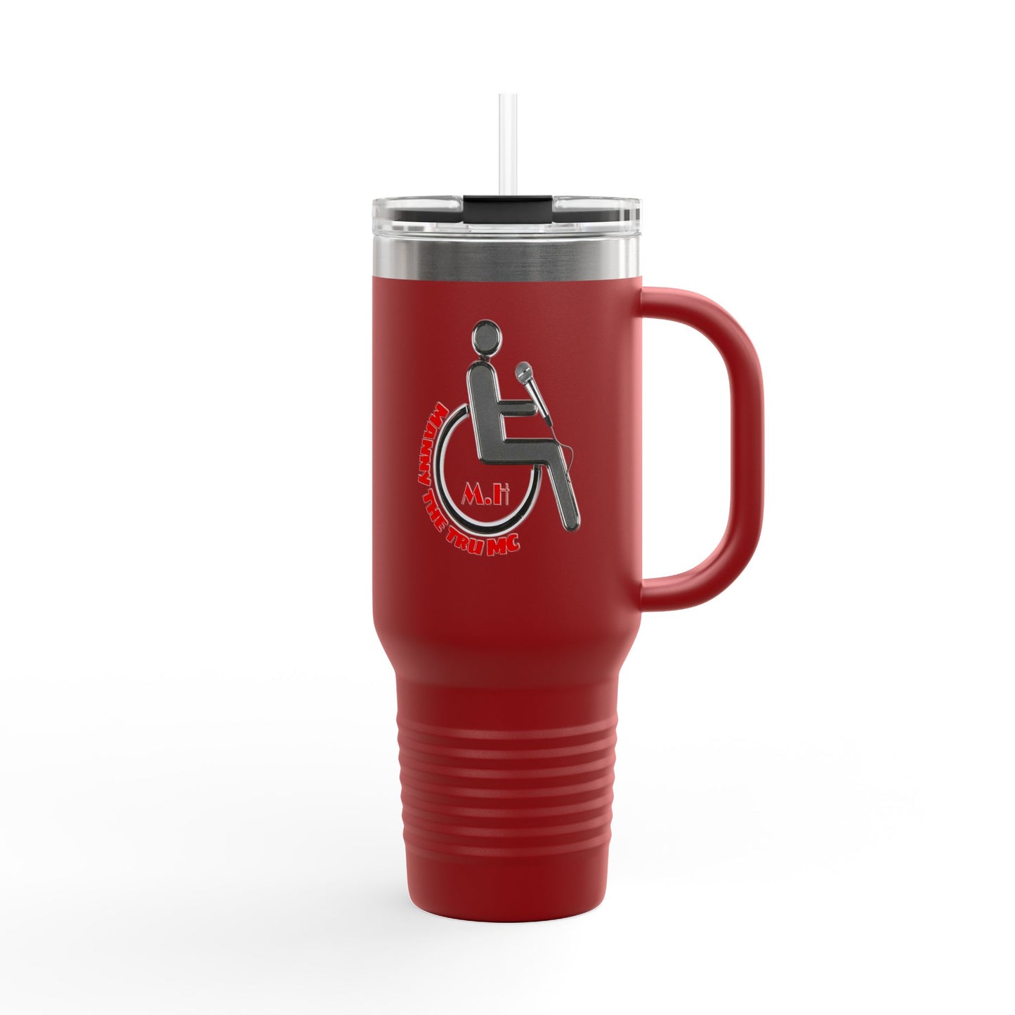 MANNY THE TRU MC Insulated Travel Mug - 40oz Adventure Companion with Fun Design