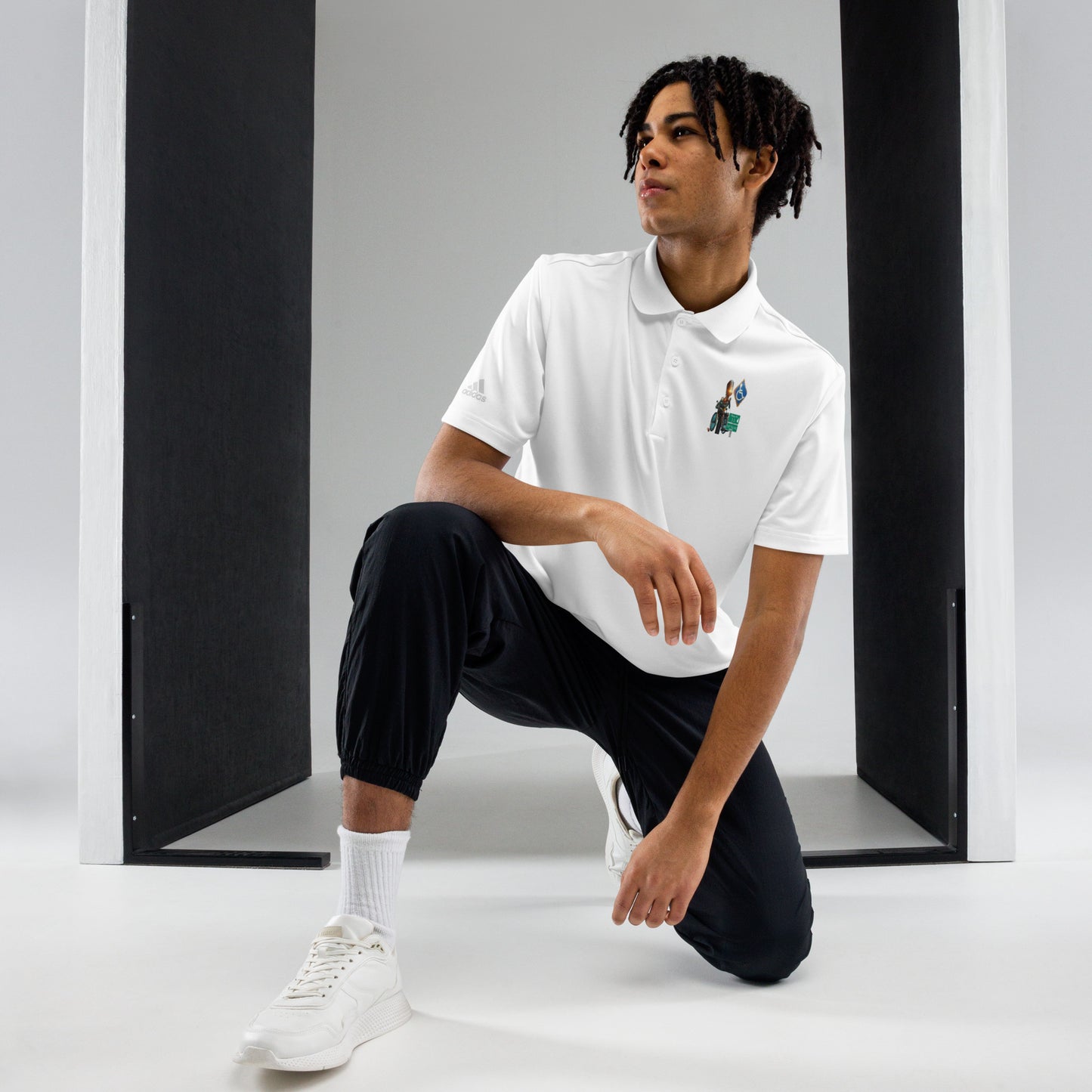 THE TRU MC BRAND adidas Premium Polo Shirt