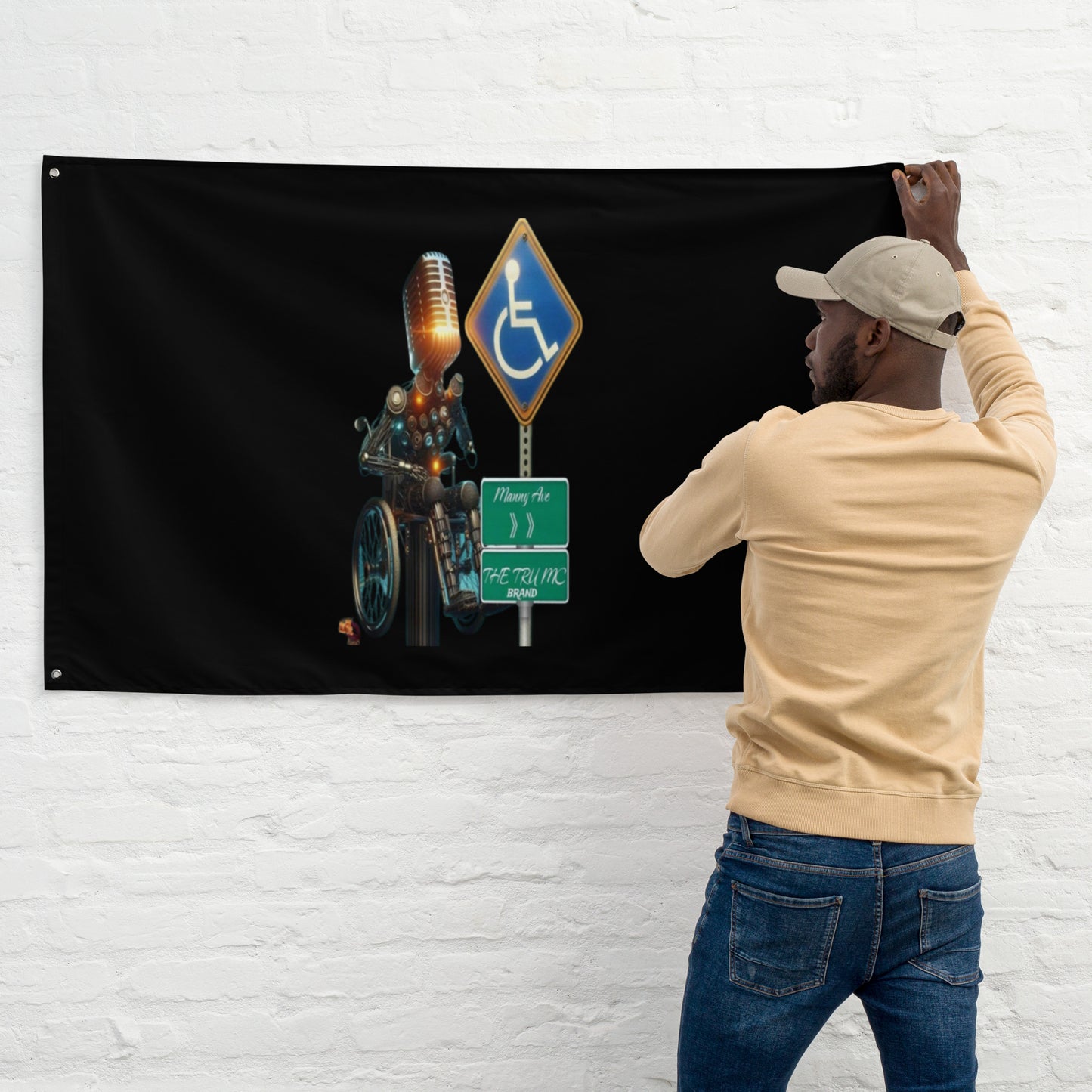 THE TRU MC BRAND Flag