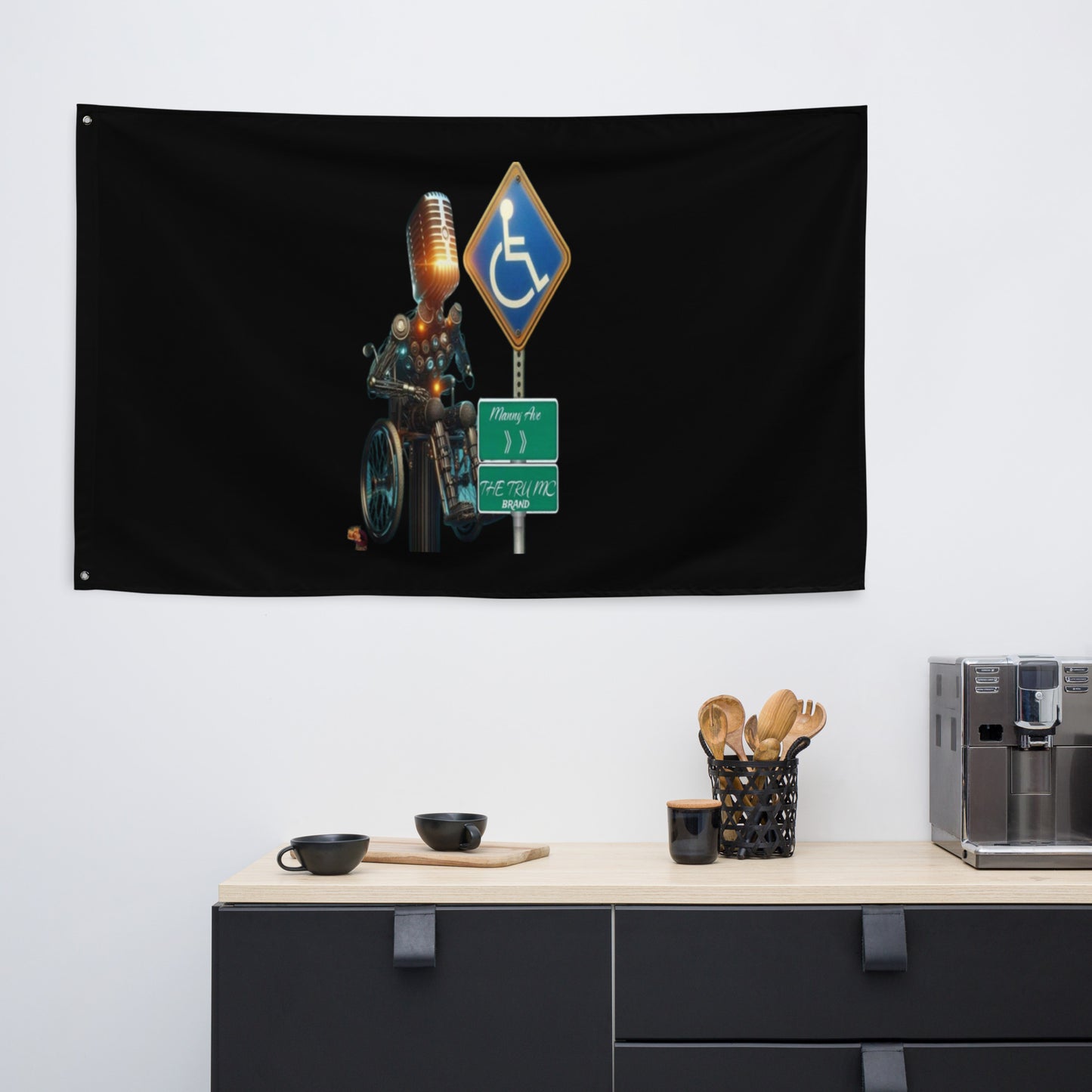 THE TRU MC BRAND Flag