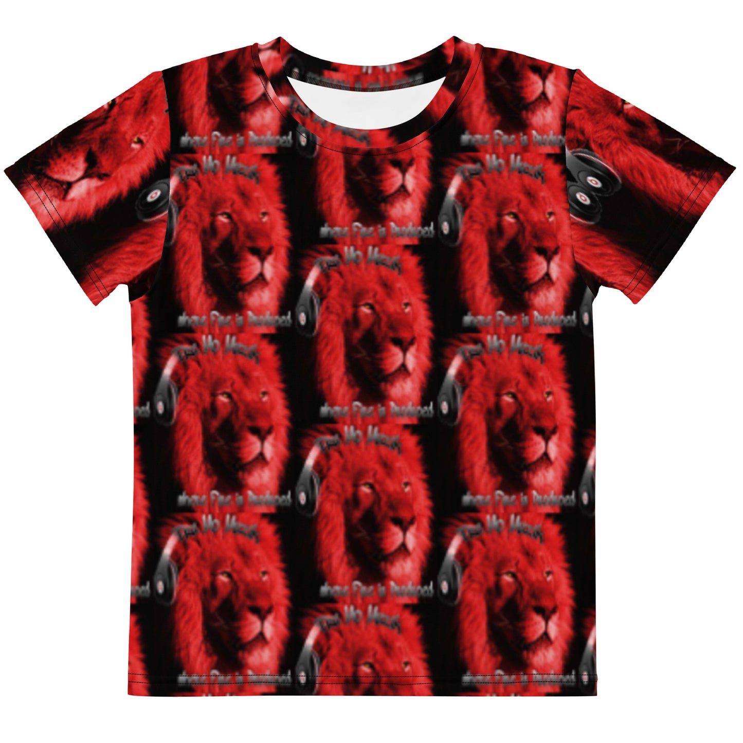 TRU MC MUZIK Kids crew neck t-shirt