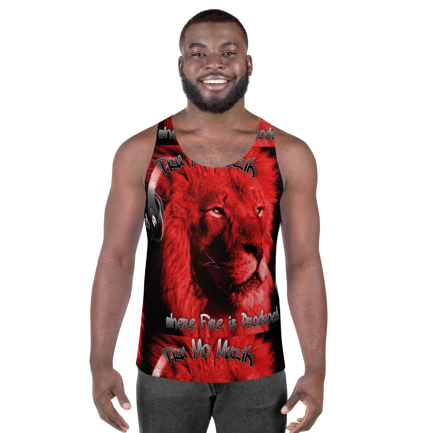 TRU MC MUZIK Unisex Tank Top