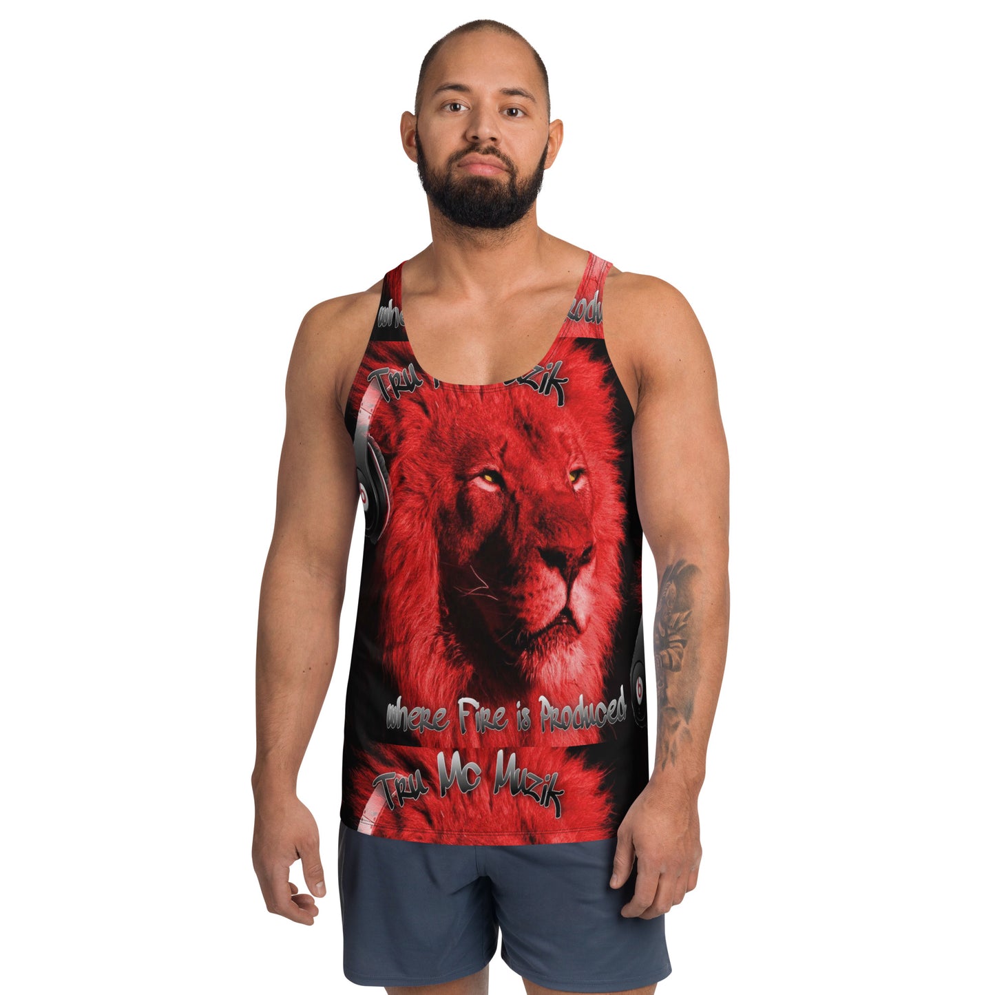TRU MC MUZIK Unisex Tank Top