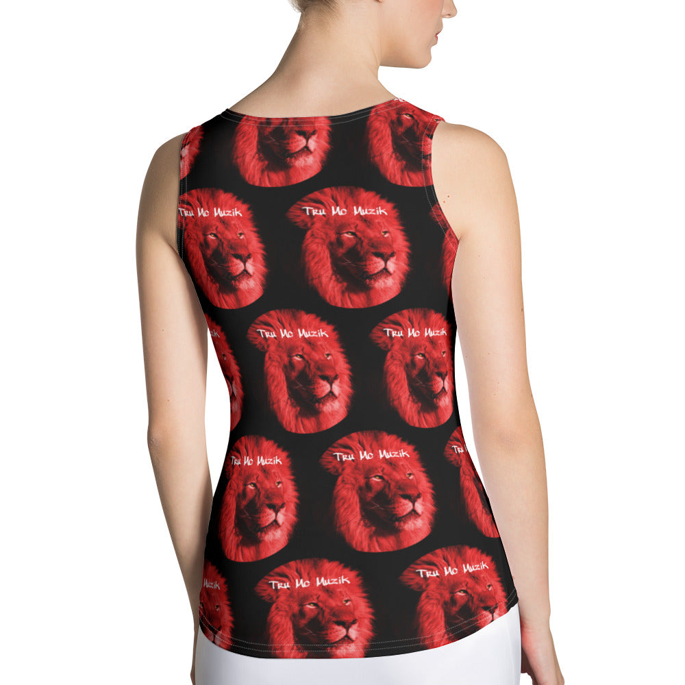 TRU MC MUZIK Sublimation Cut & Sew Tank Top