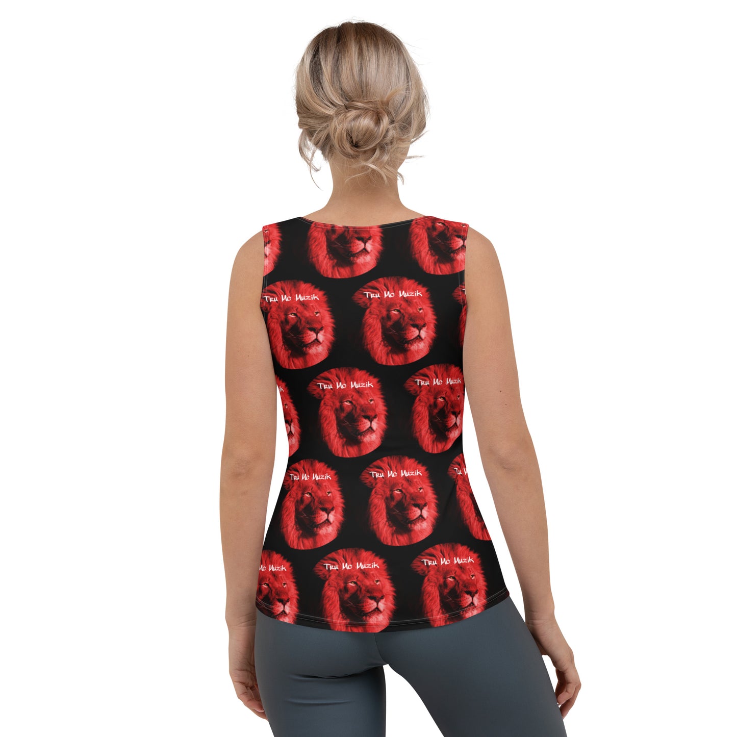 TRU MC MUZIK Sublimation Cut & Sew Tank Top