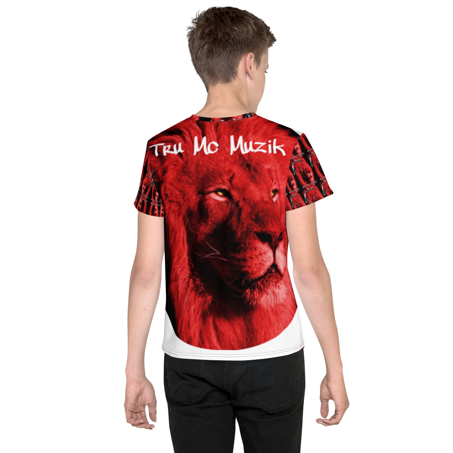 TRU MC MUZIK Youth crew neck t-shirt