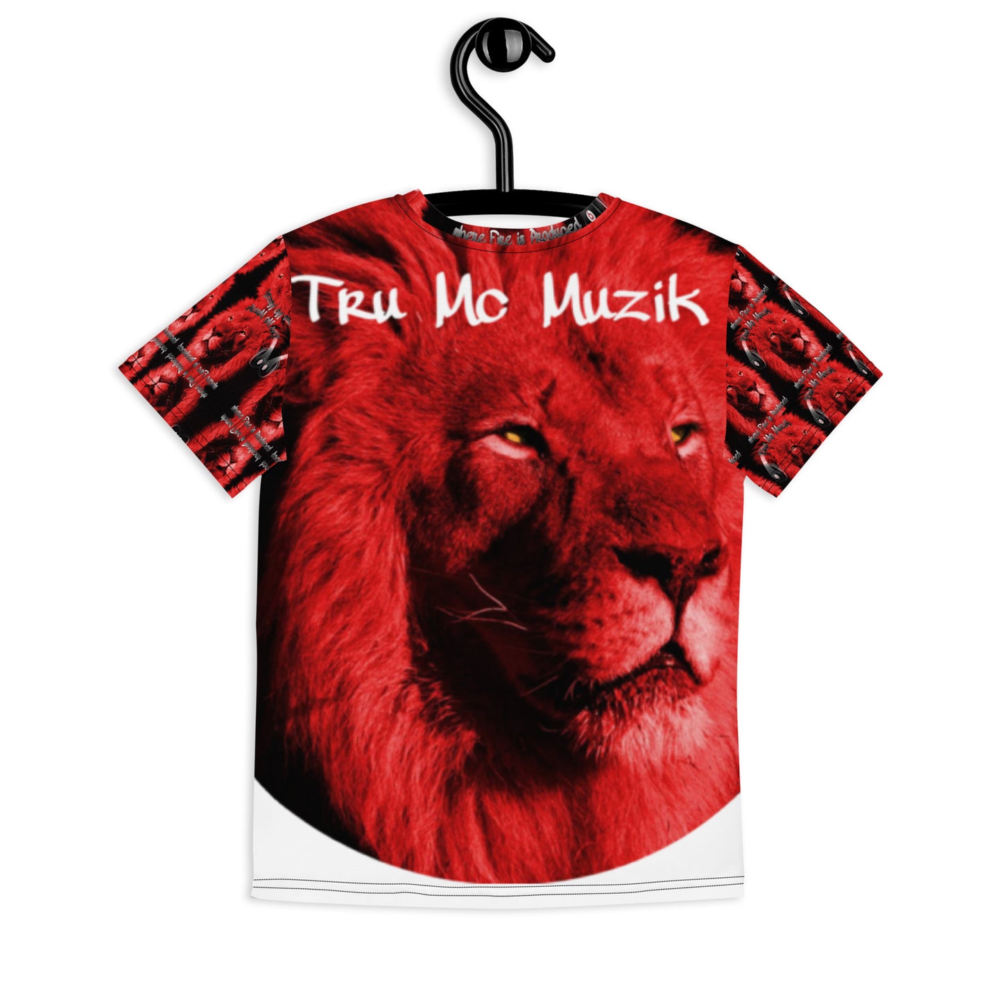 TRU MC MUZIK Youth crew neck t-shirt