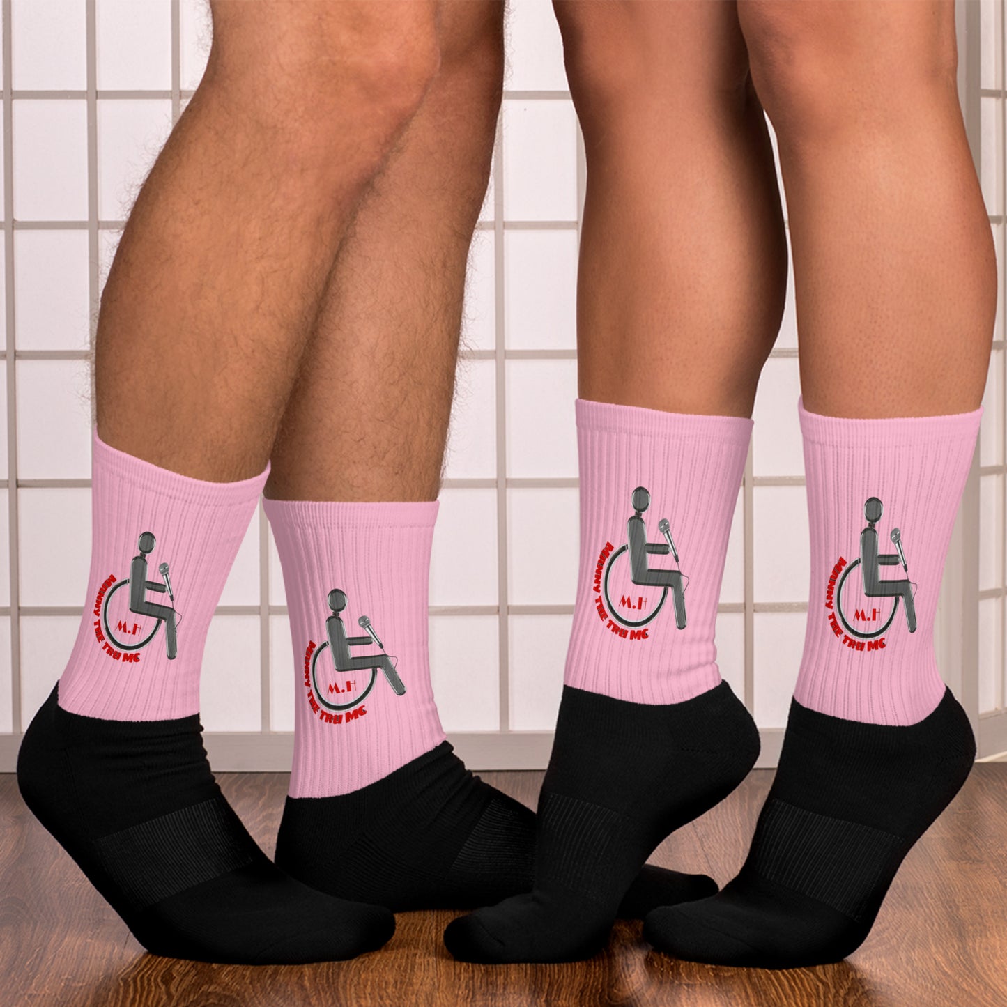 THE TRU MC Pretty in Pink Socks