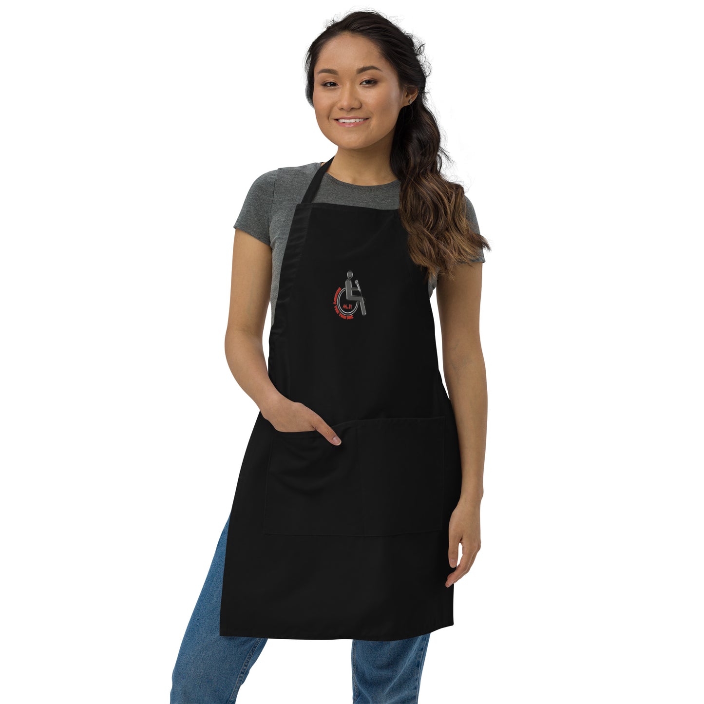 MANNY THE TRU MC Embroidered Apron