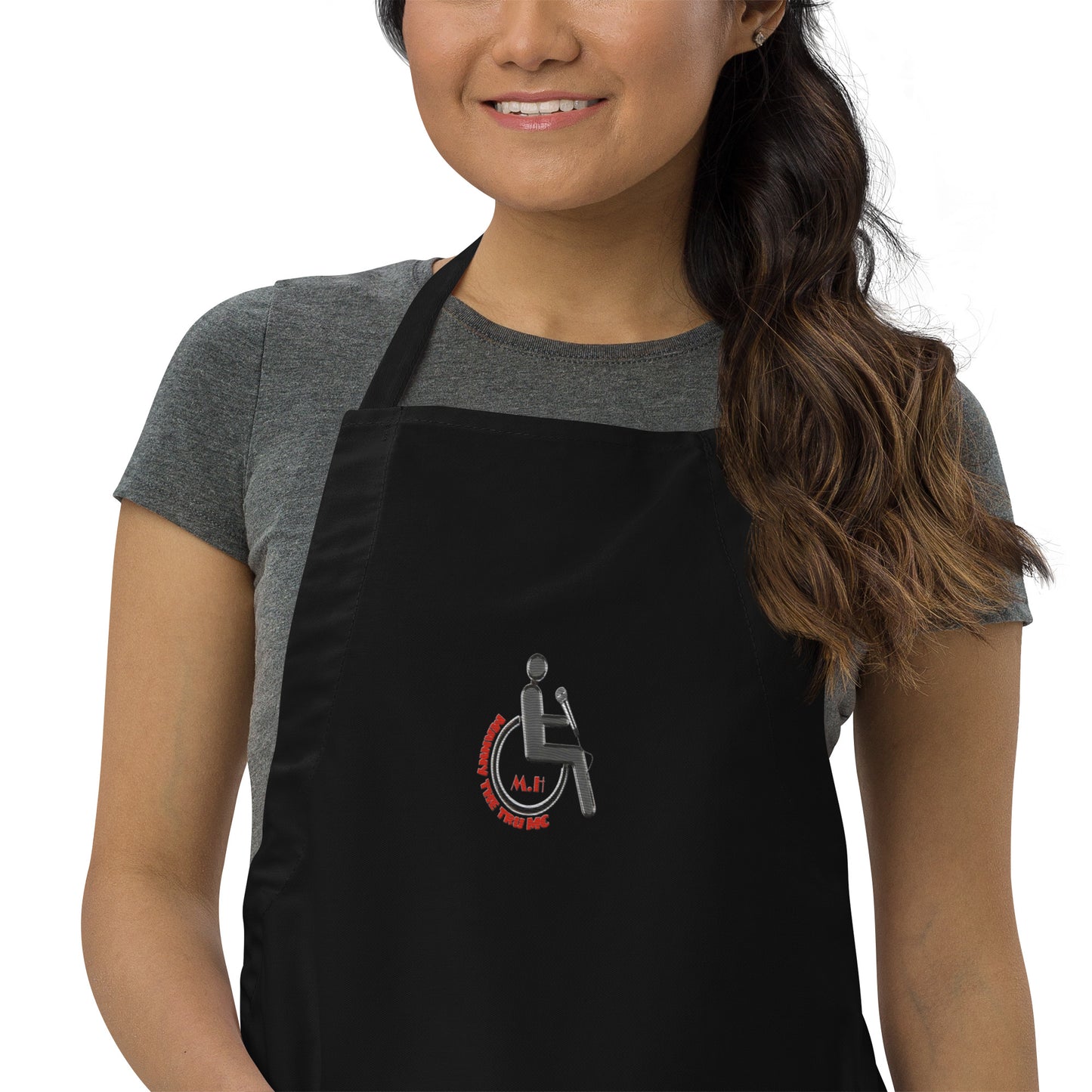 MANNY THE TRU MC Embroidered Apron
