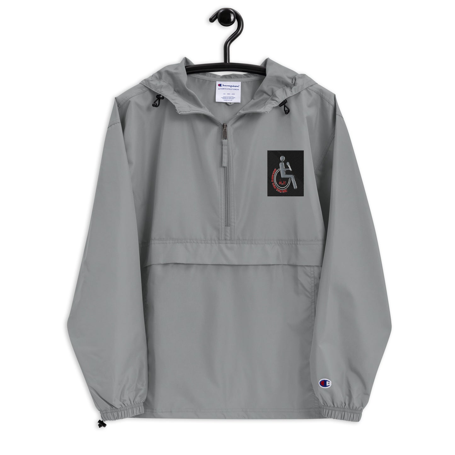 THE TRU MC Embroidered Champion Packable Jacket