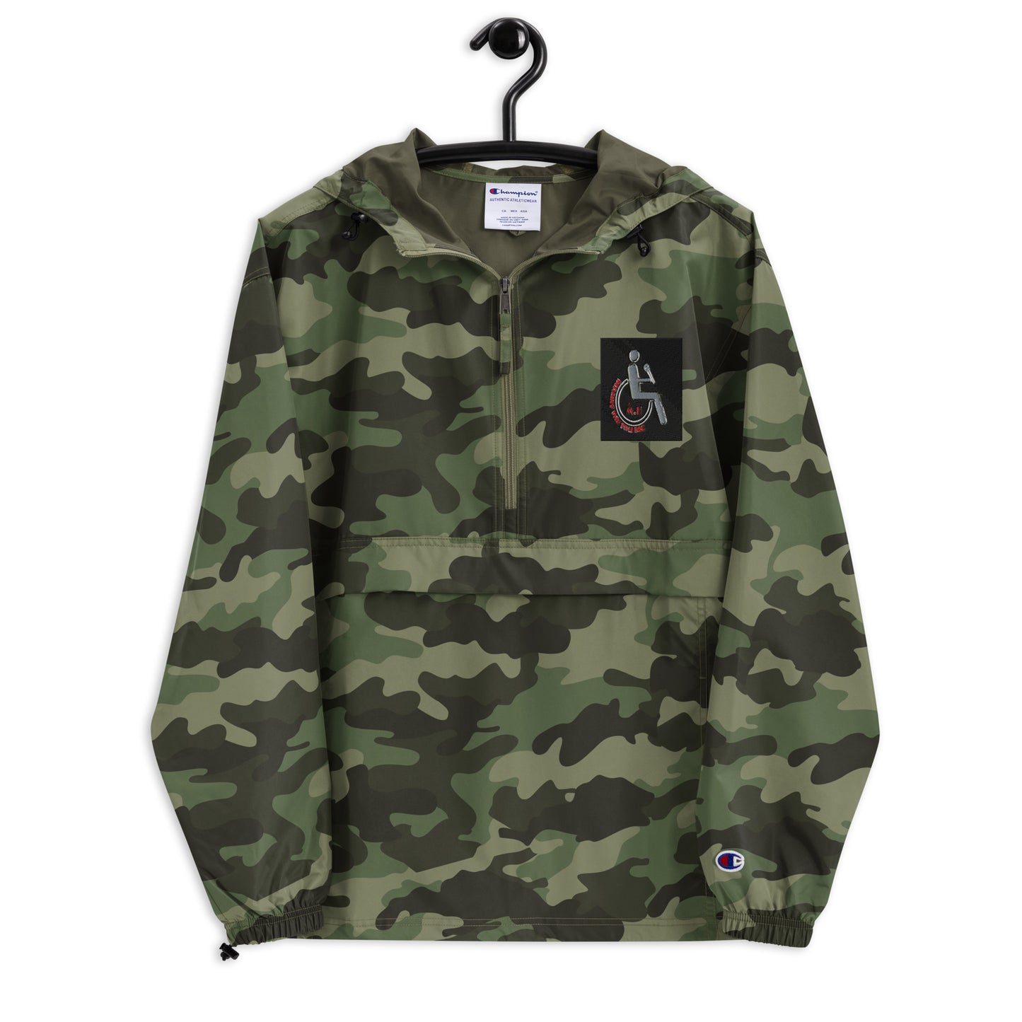 THE TRU MC Embroidered Champion Packable Jacket