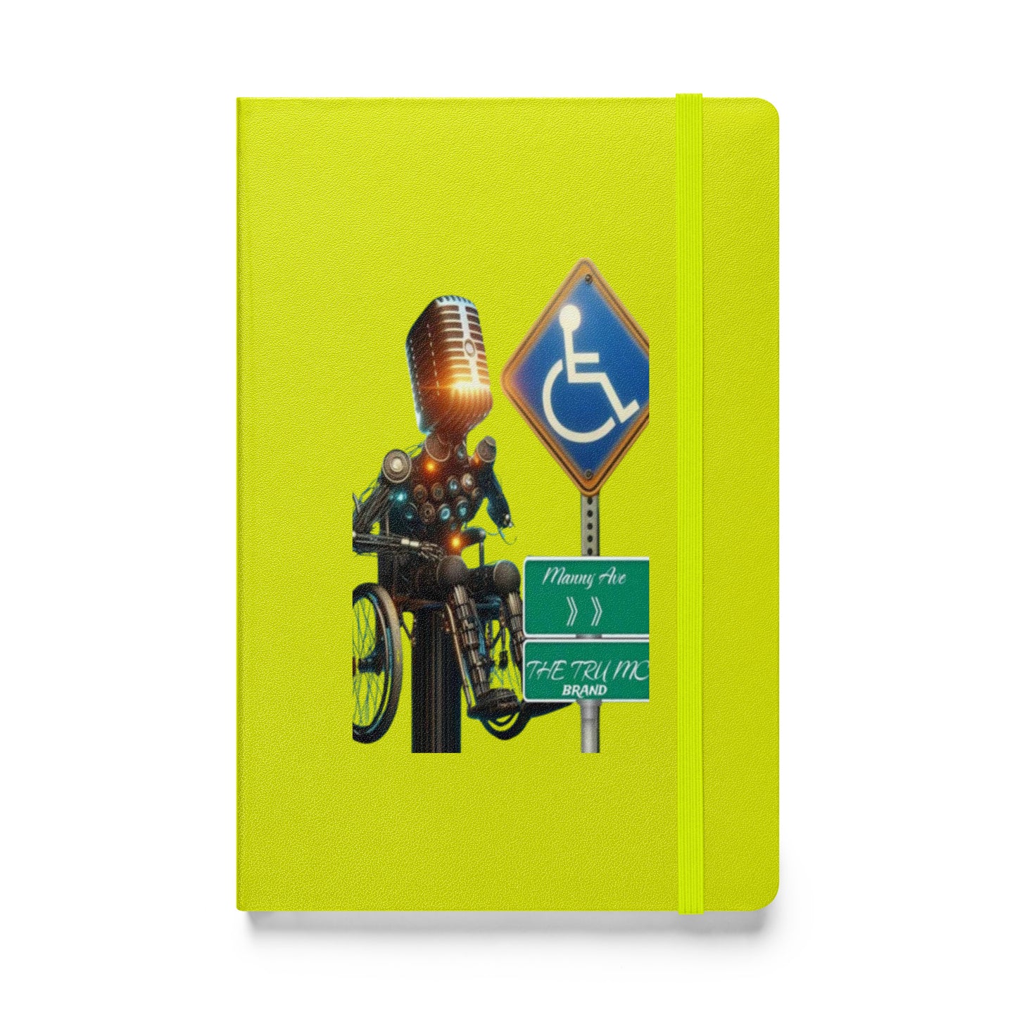 THE TRU MC BRAND Hardcover bound notebook
