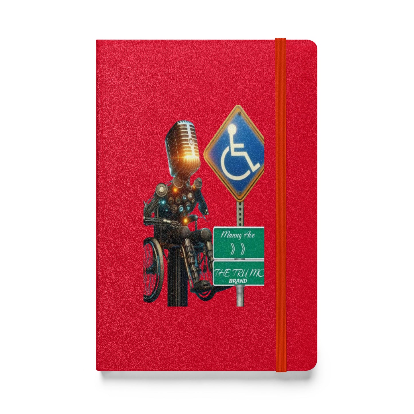 THE TRU MC BRAND Hardcover bound notebook