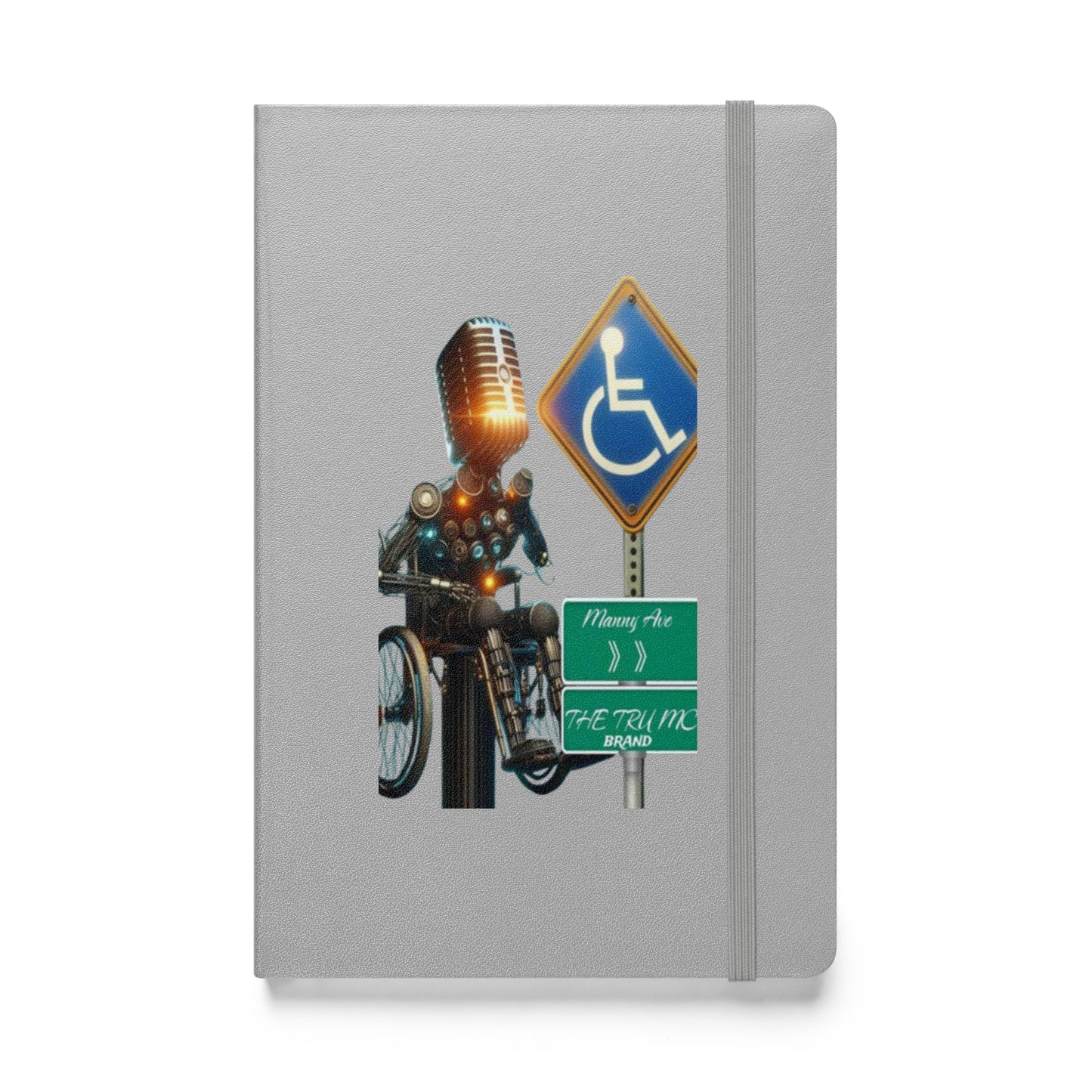 THE TRU MC BRAND Hardcover bound notebook