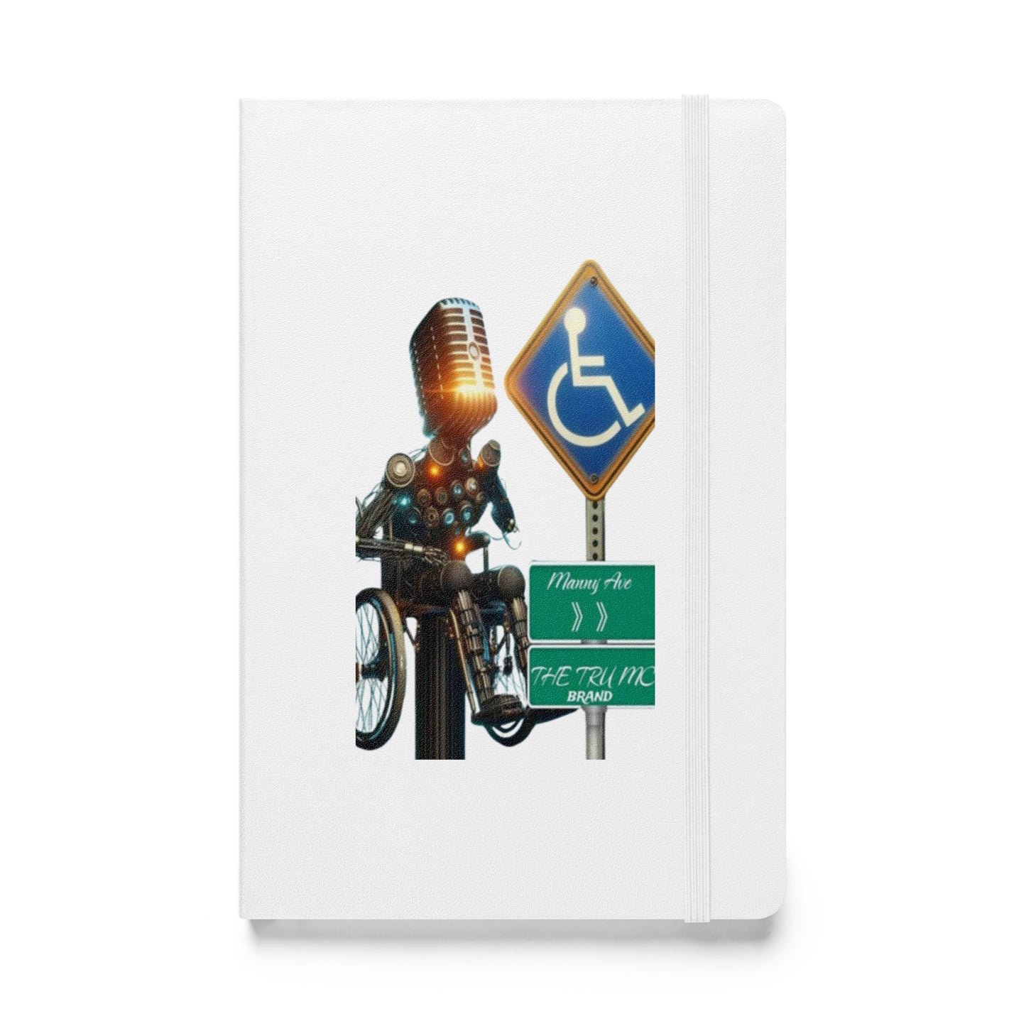 THE TRU MC BRAND Hardcover bound notebook