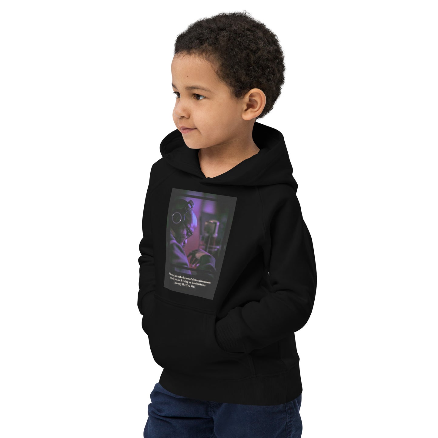 The Heart Determination Kids eco hoodie