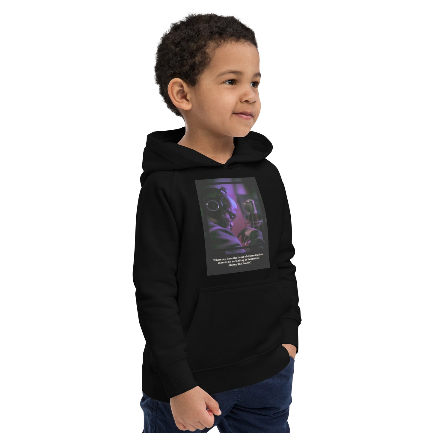 The Heart Determination Kids eco hoodie