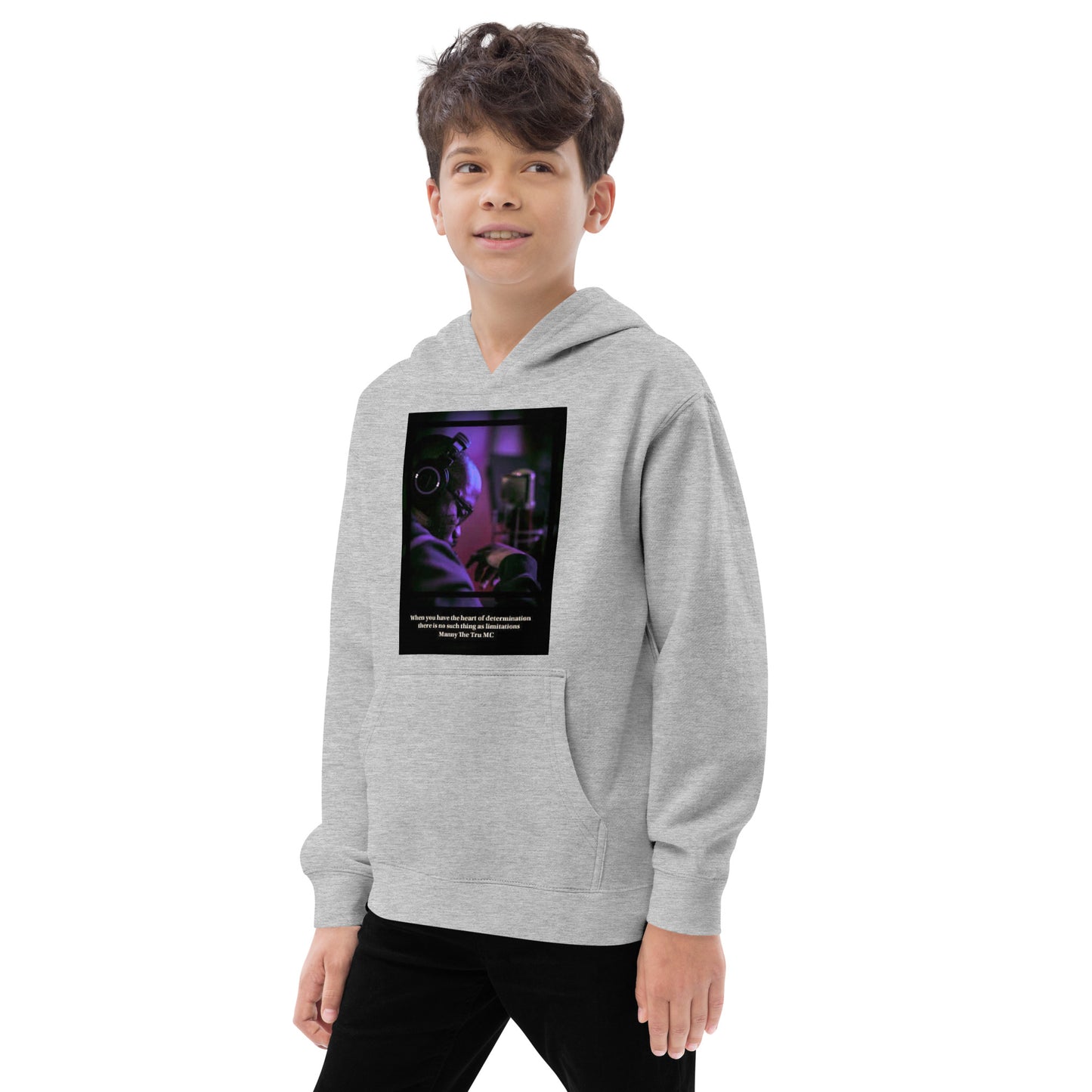 The Heart DeterminationKids fleece hoodie