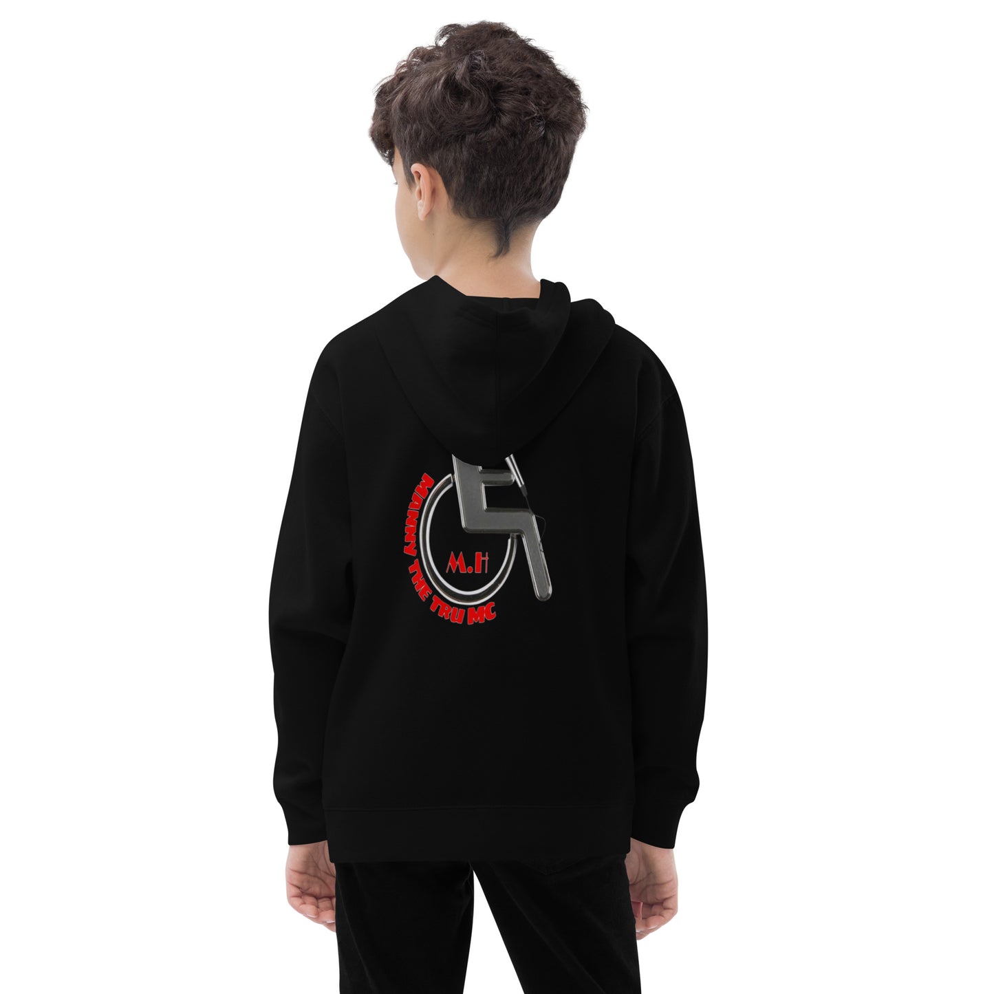 The Heart DeterminationKids fleece hoodie