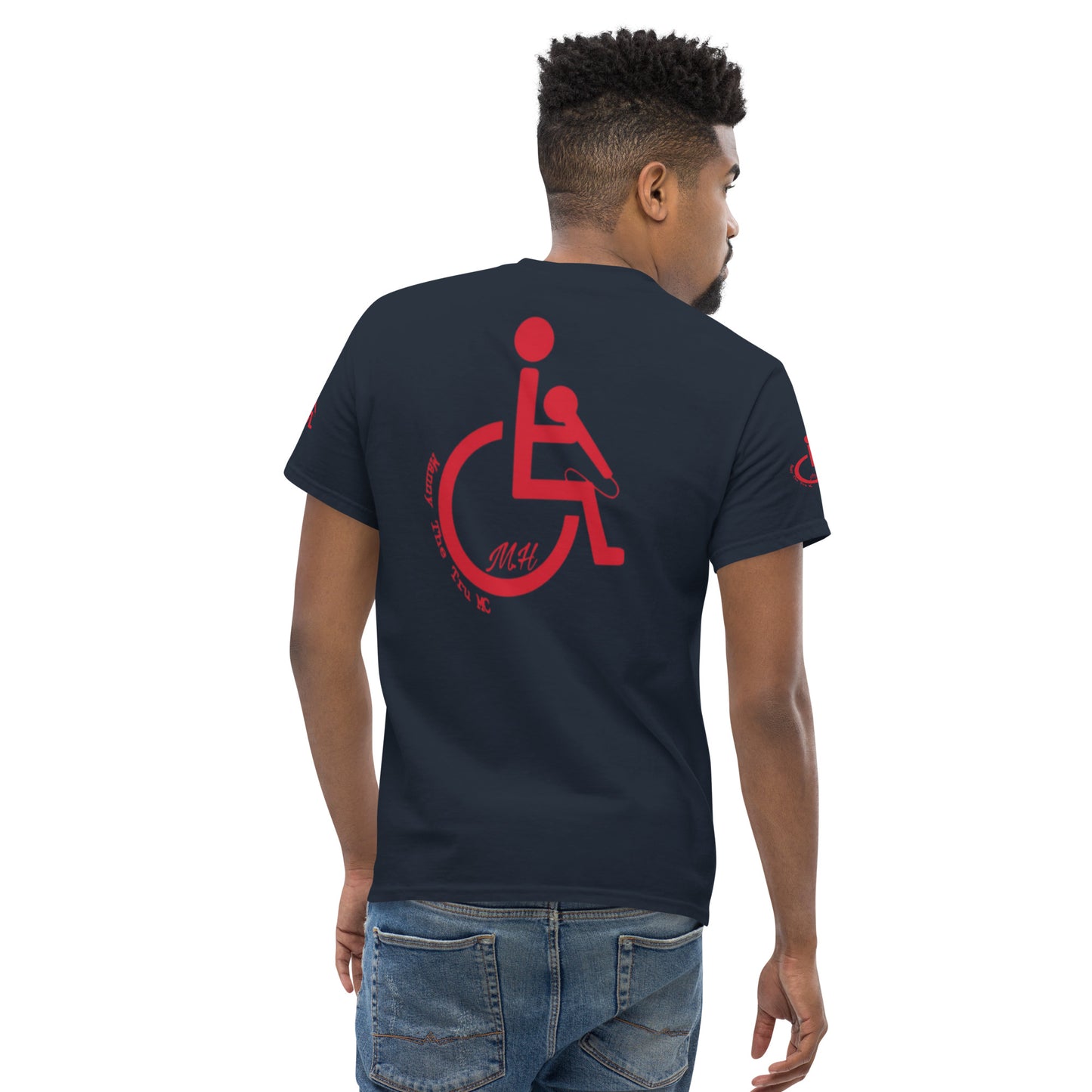 the struggle is real but necessary Men's classic tee