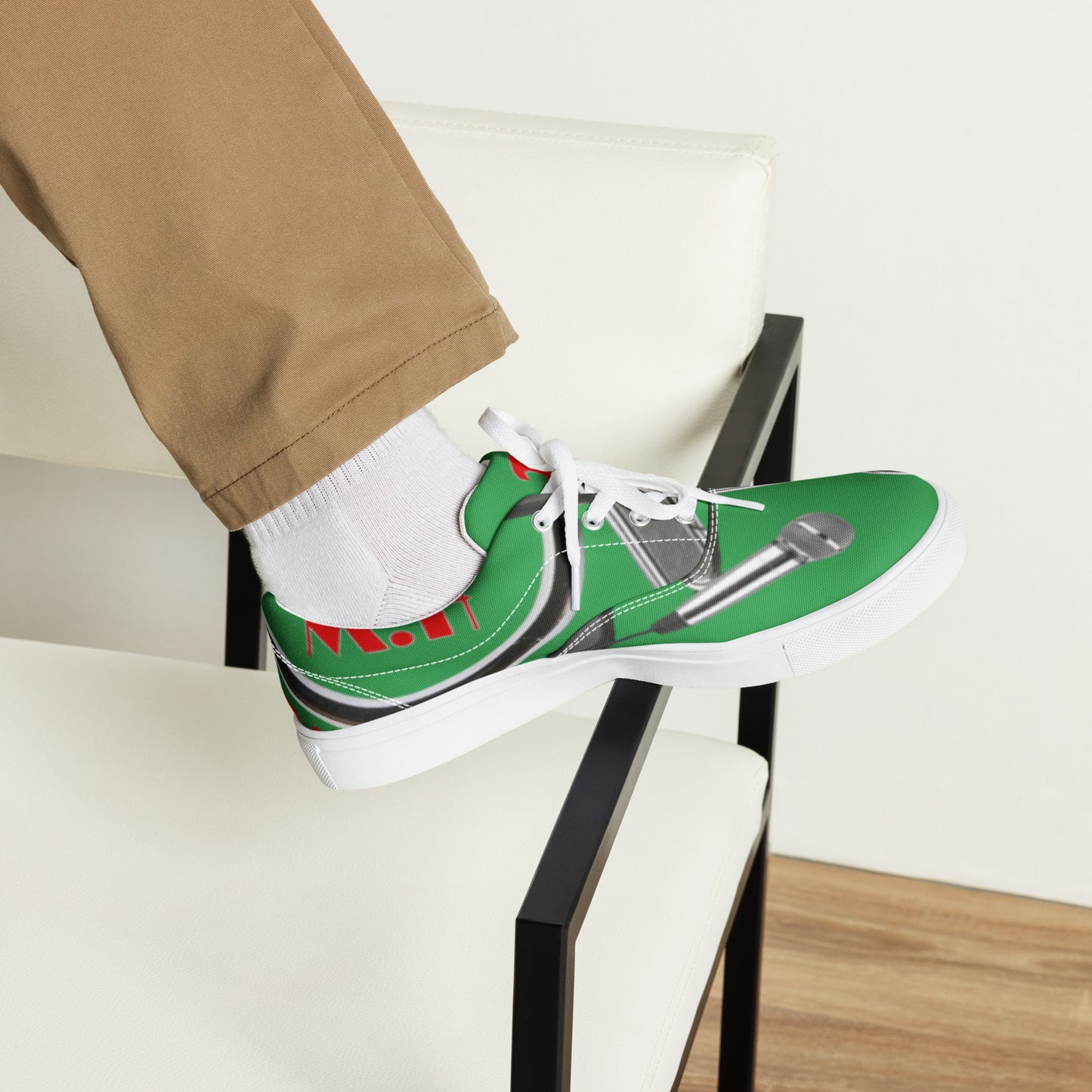 THE TRU MC MONEY BAG Men’s lace-up canvas shoes