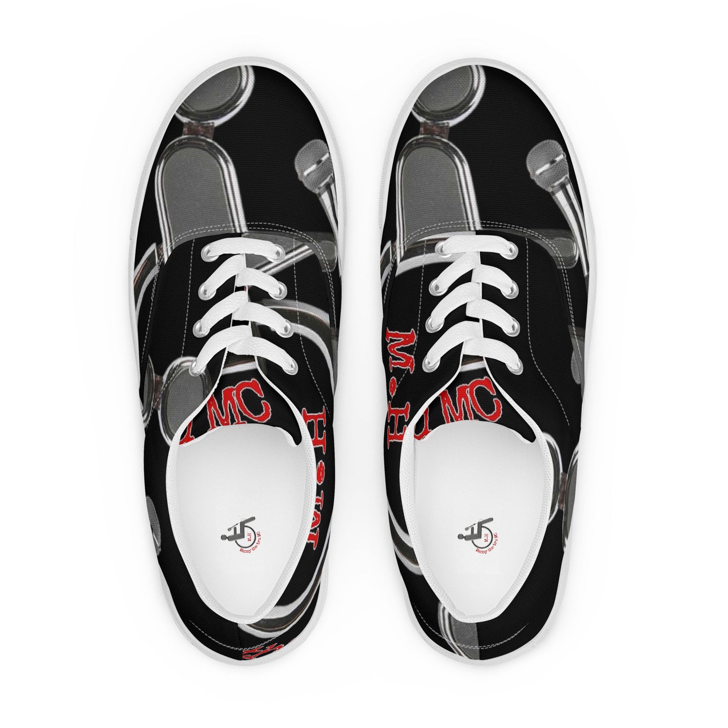 THE TRU MC Men’s lace-up canvas shoes