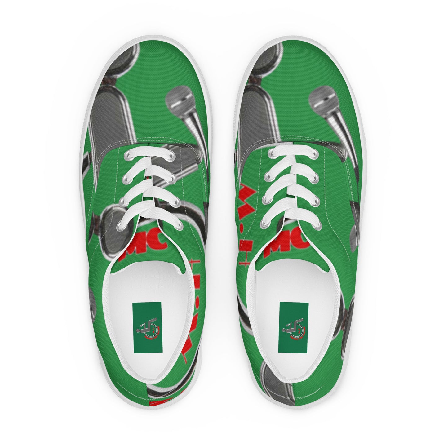 THE TRU MC MONEY BAG Men’s lace-up canvas shoes