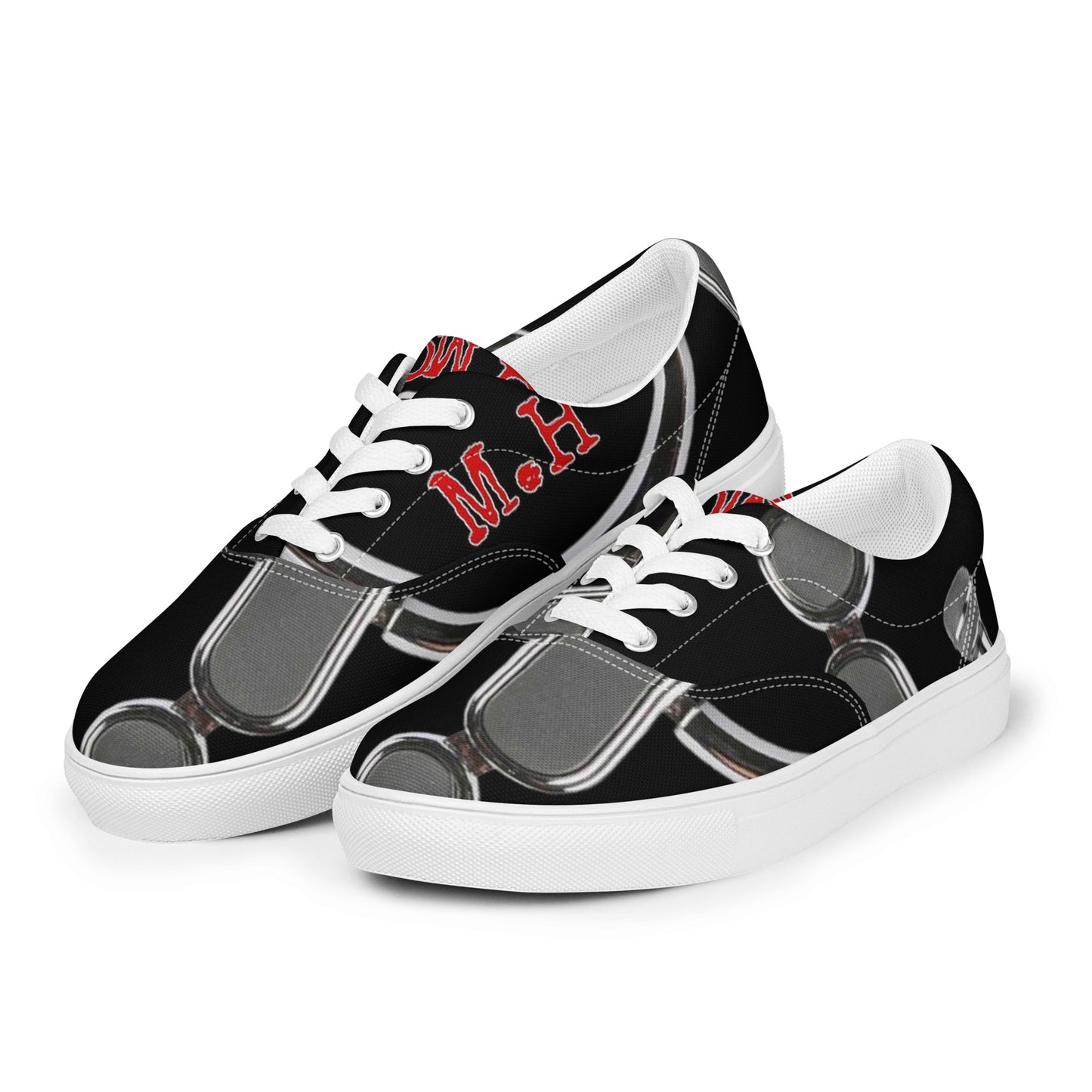 THE TRU MC Men’s lace-up canvas shoes