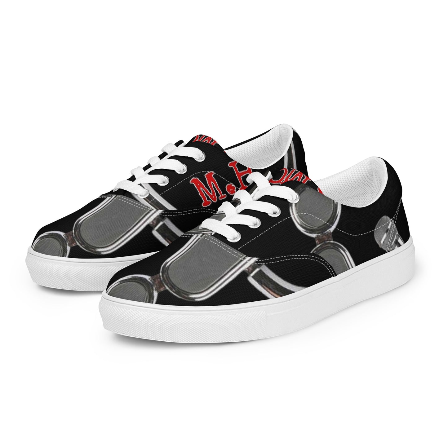 THE TRU MC Men’s lace-up canvas shoes