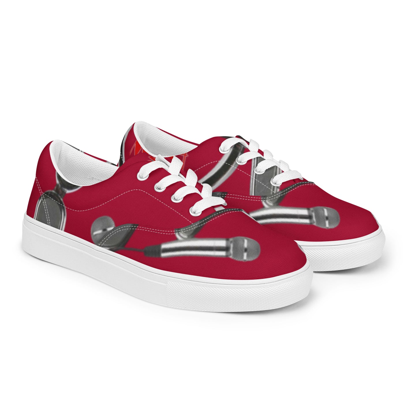 THE TRU MC Red Storm Edition Men’s lace-up canvas shoes