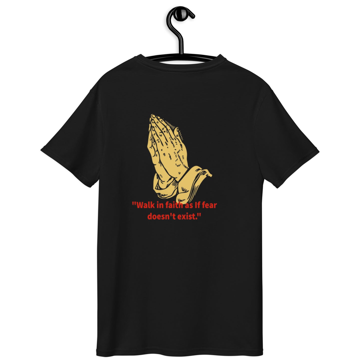 Faith over fear Men's premium cotton t-shirt