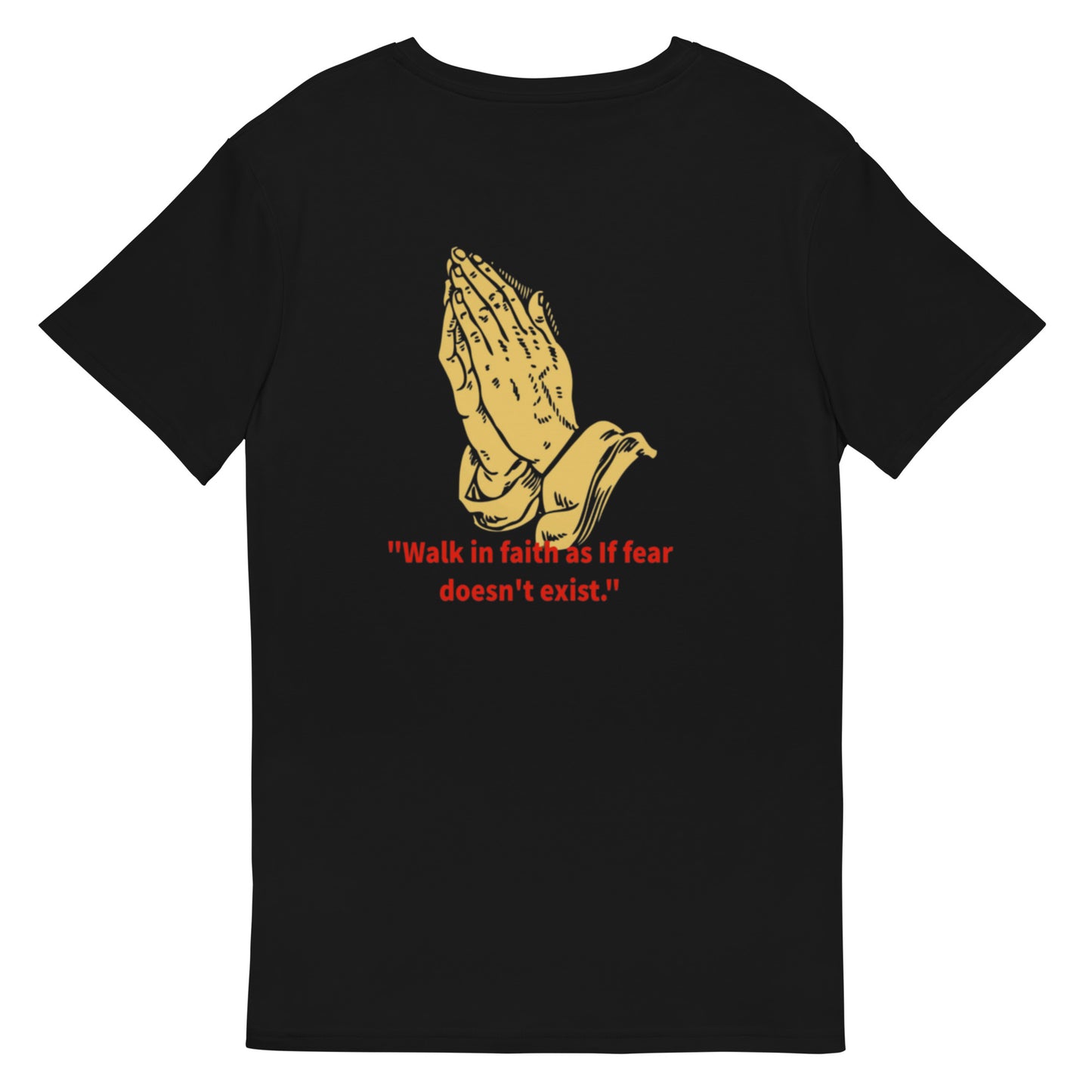 Faith over fear Men's premium cotton t-shirt