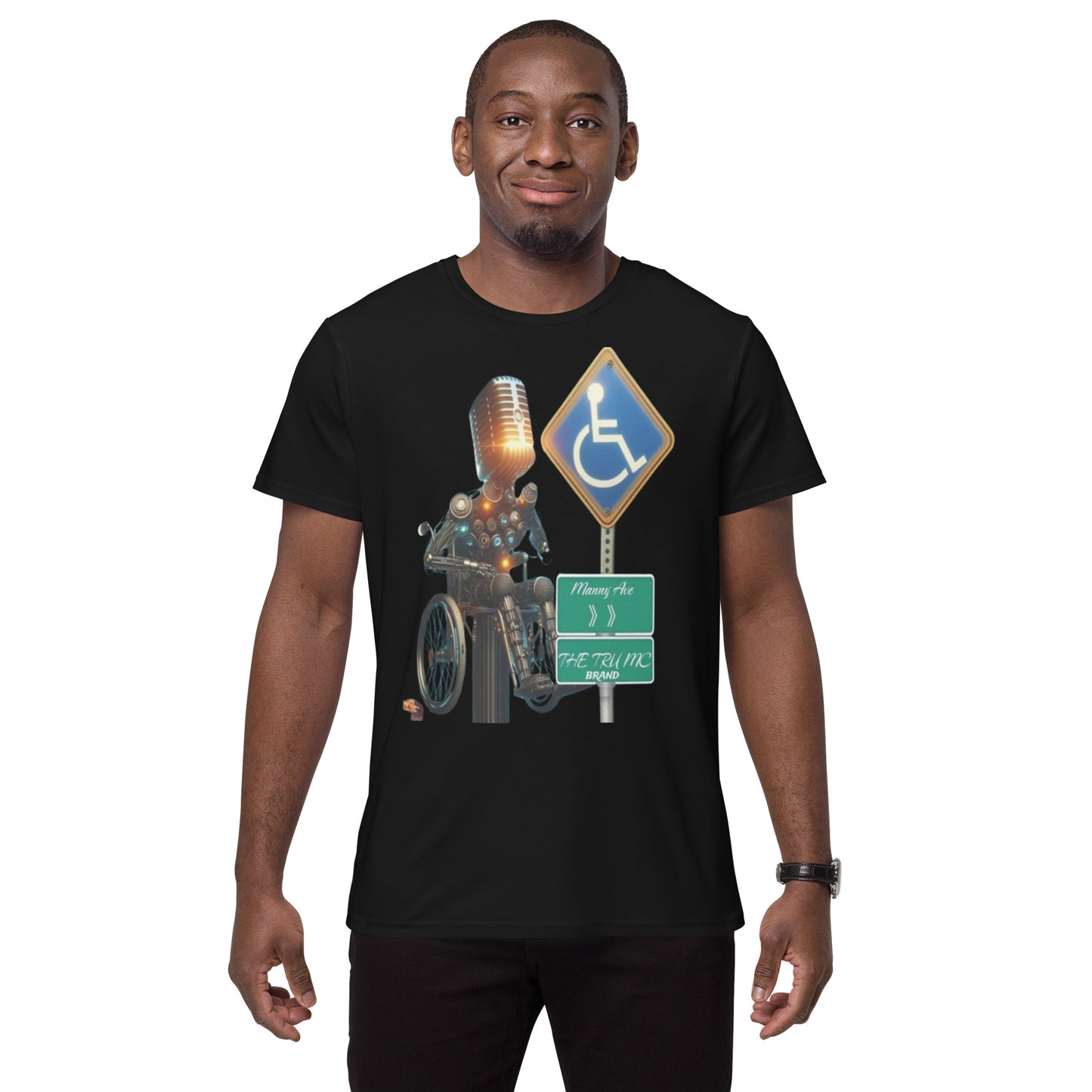 THE TRU MC BRAND Men's premium cotton t-shirt