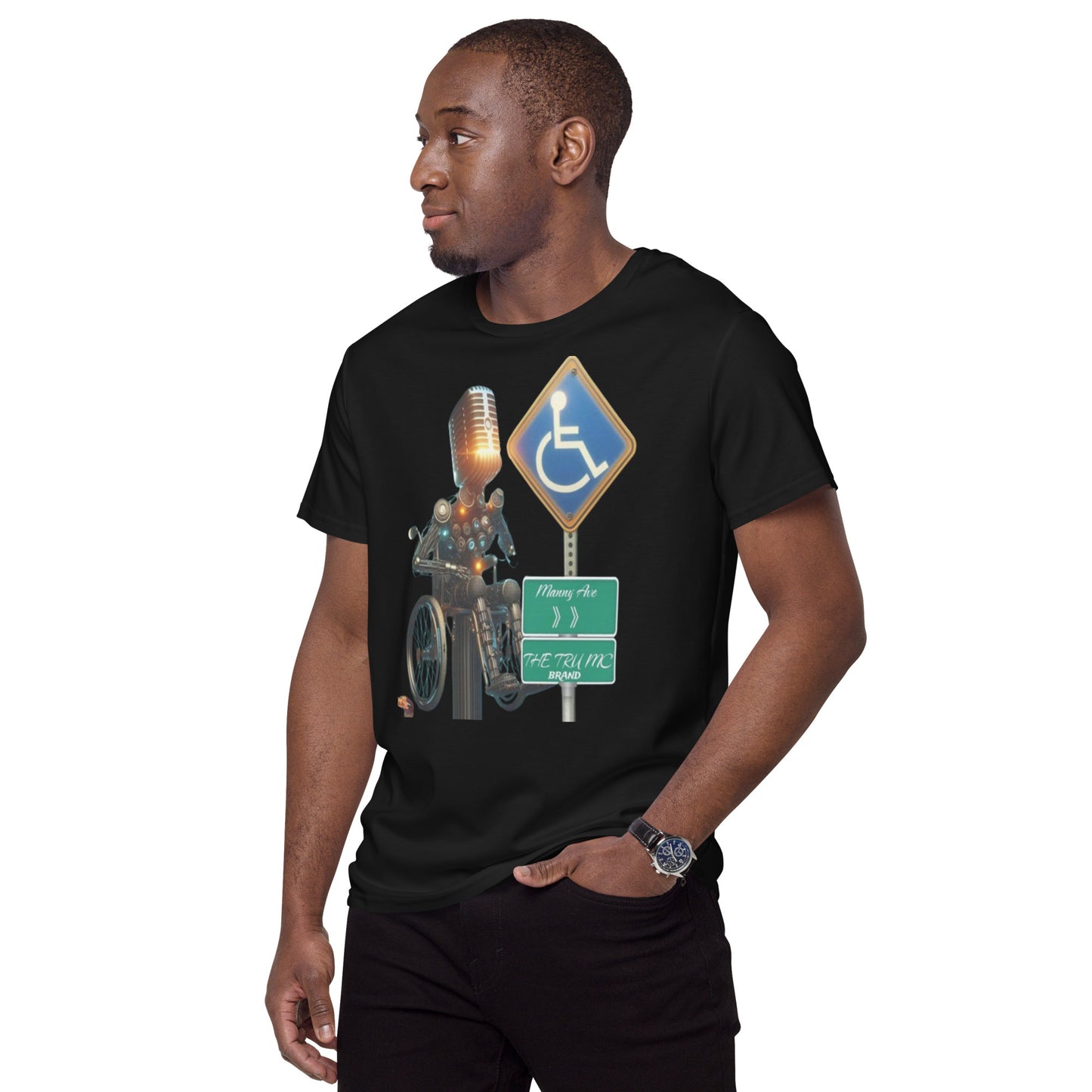 THE TRU MC BRAND Men's premium cotton t-shirt