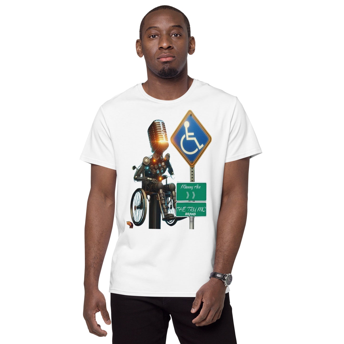 THE TRU MC BRAND Men's premium cotton t-shirt