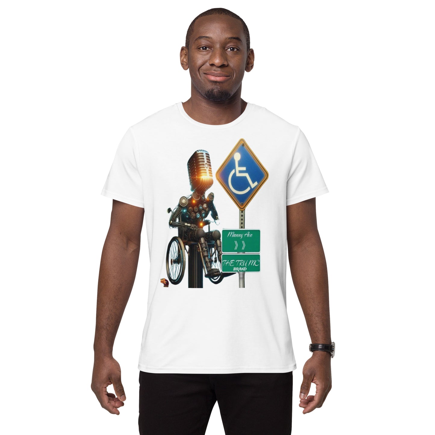 THE TRU MC BRAND Men's premium cotton t-shirt