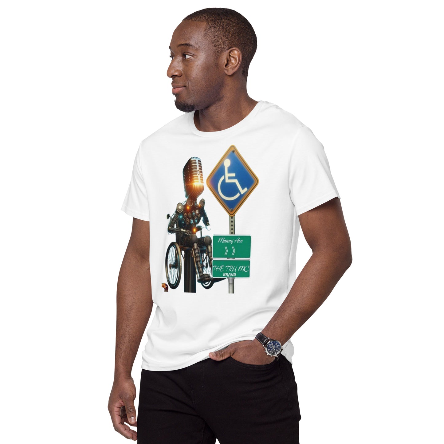 THE TRU MC BRAND Men's premium cotton t-shirt