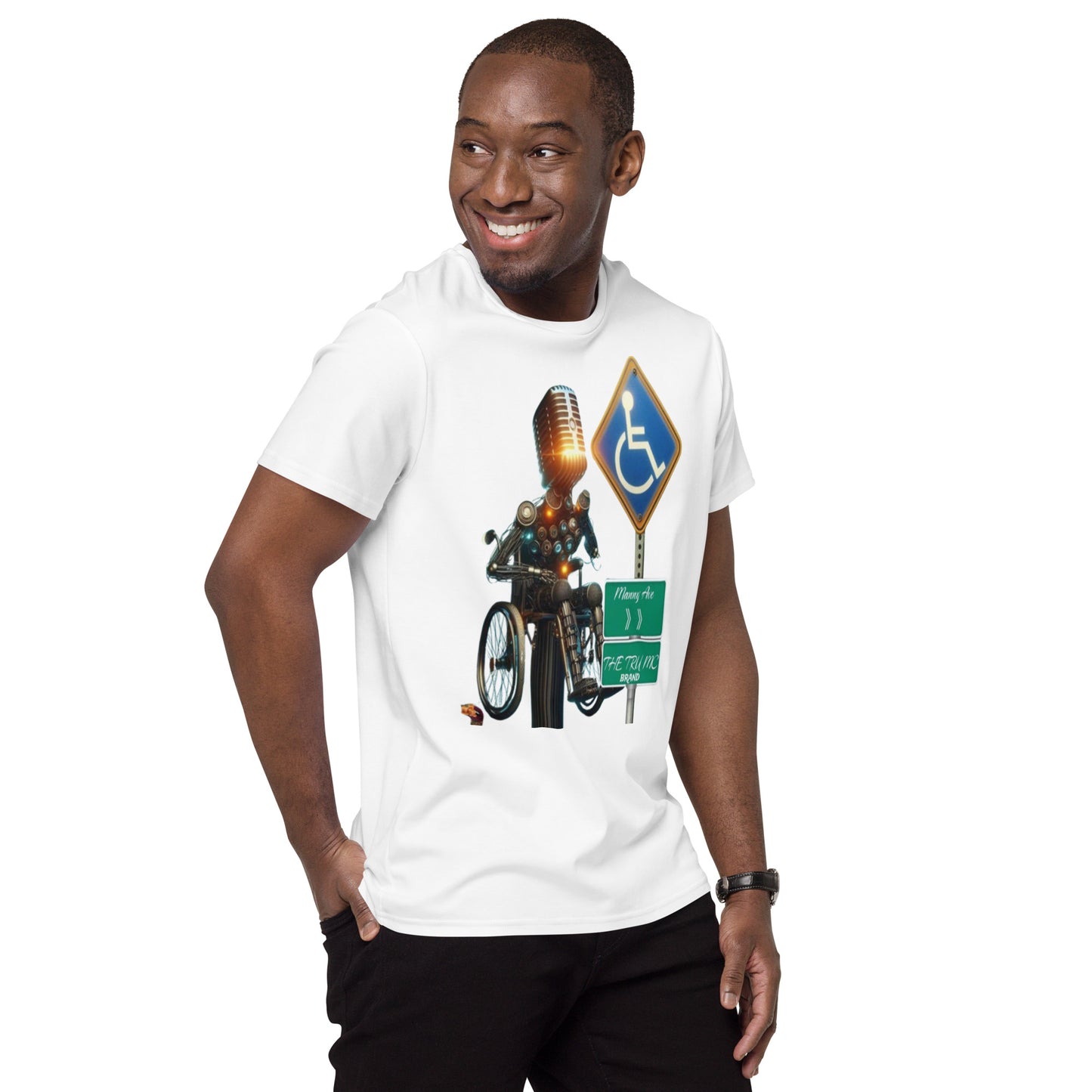 THE TRU MC BRAND Men's premium cotton t-shirt