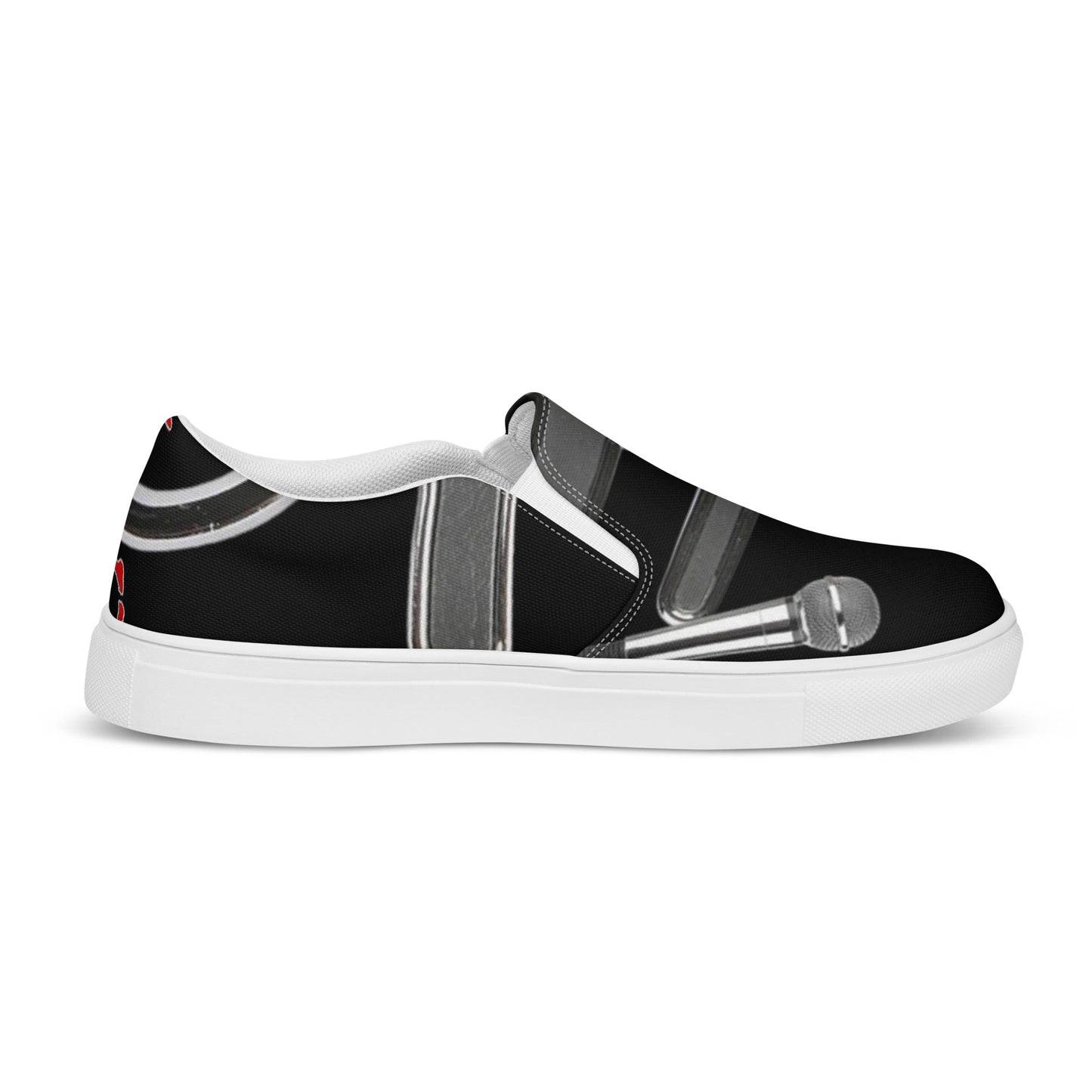 THE TRU MC Men’s slip-on canvas shoes