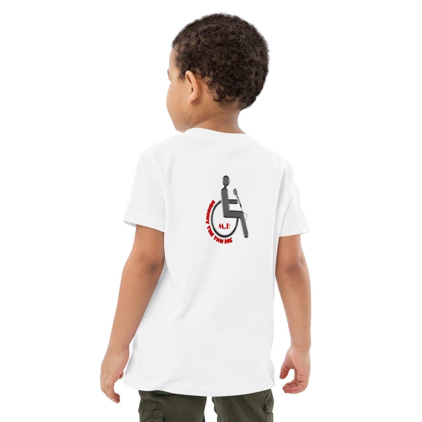 The Heart Of Determination Organic cotton kids t-shirt