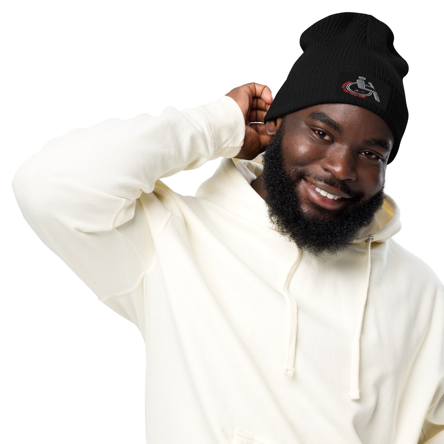 MANNY THE TRU MC Organic ribbed beanie