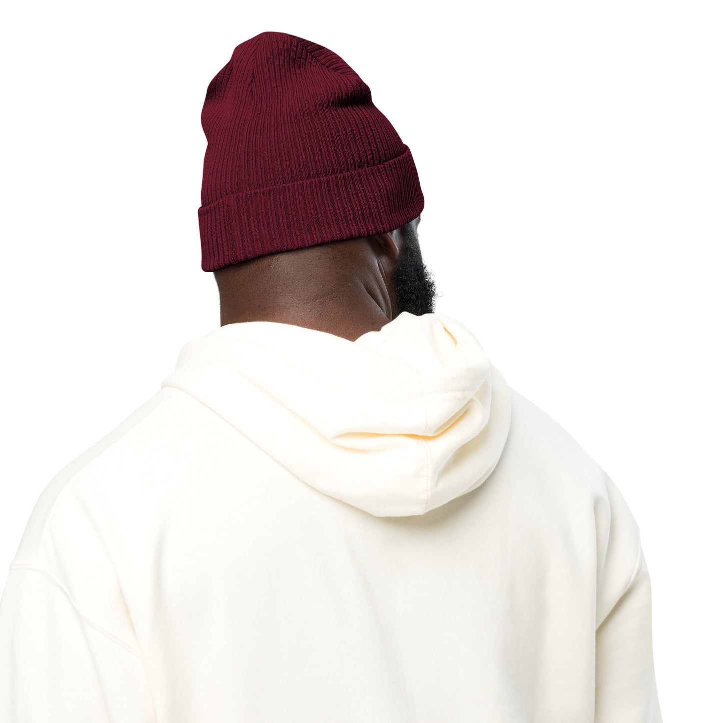 MANNY THE TRU MC Organic ribbed beanie