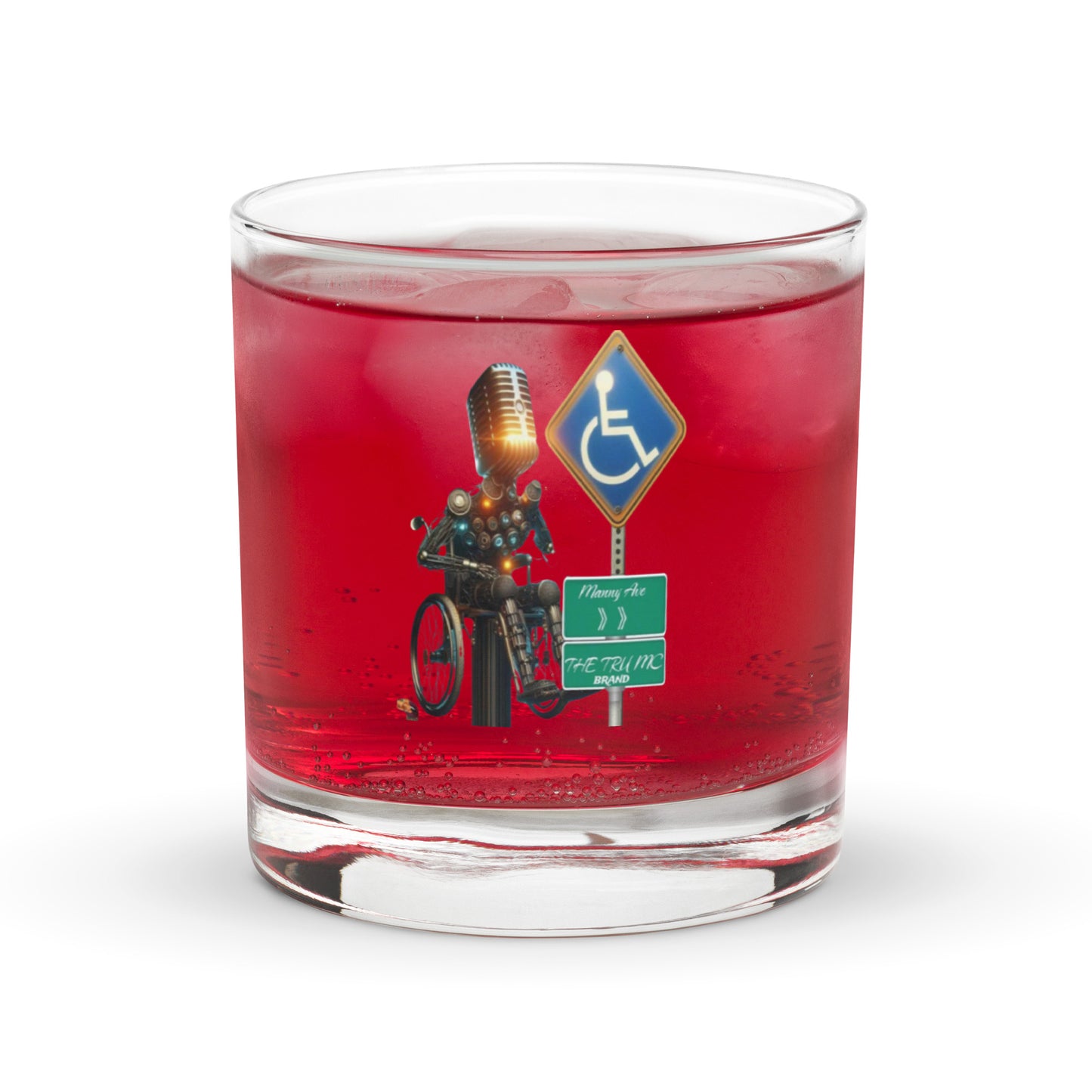 THE TRU MC BRAND Rocks glass
