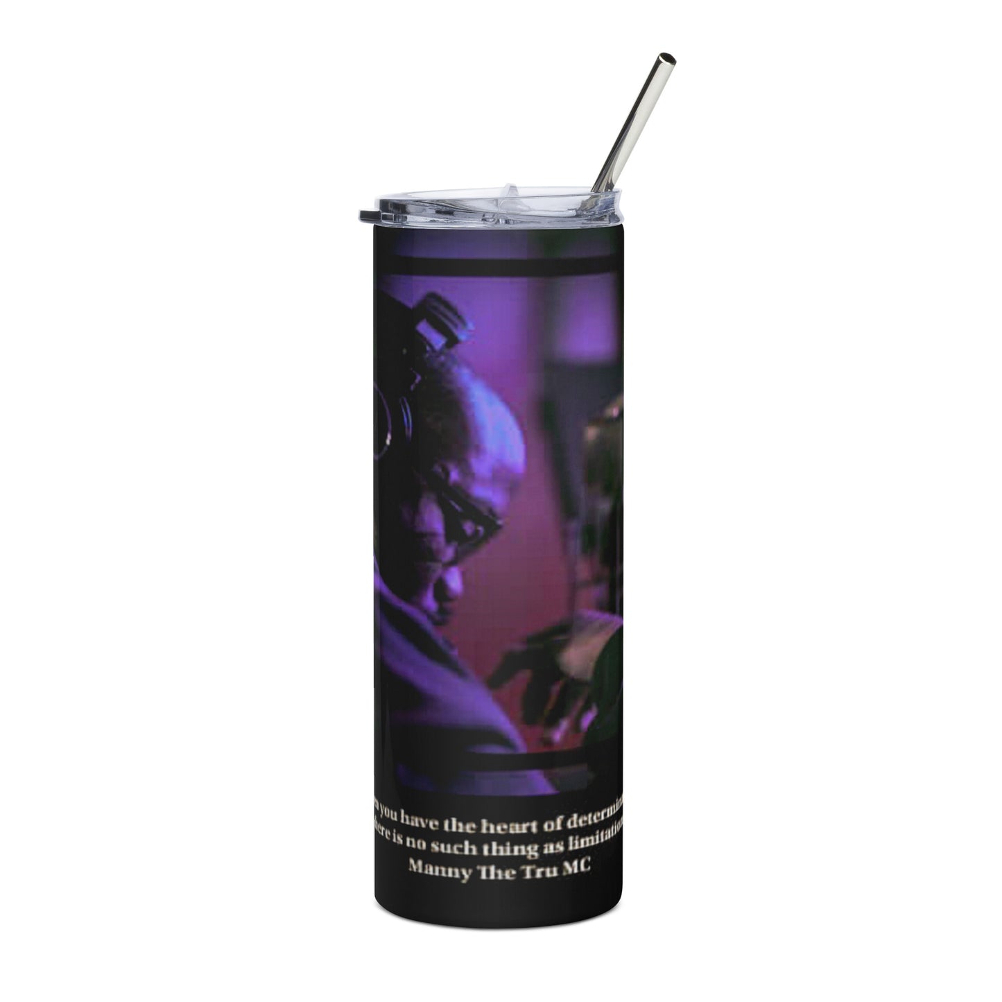 The Heart Of Determination Stainless steel tumbler